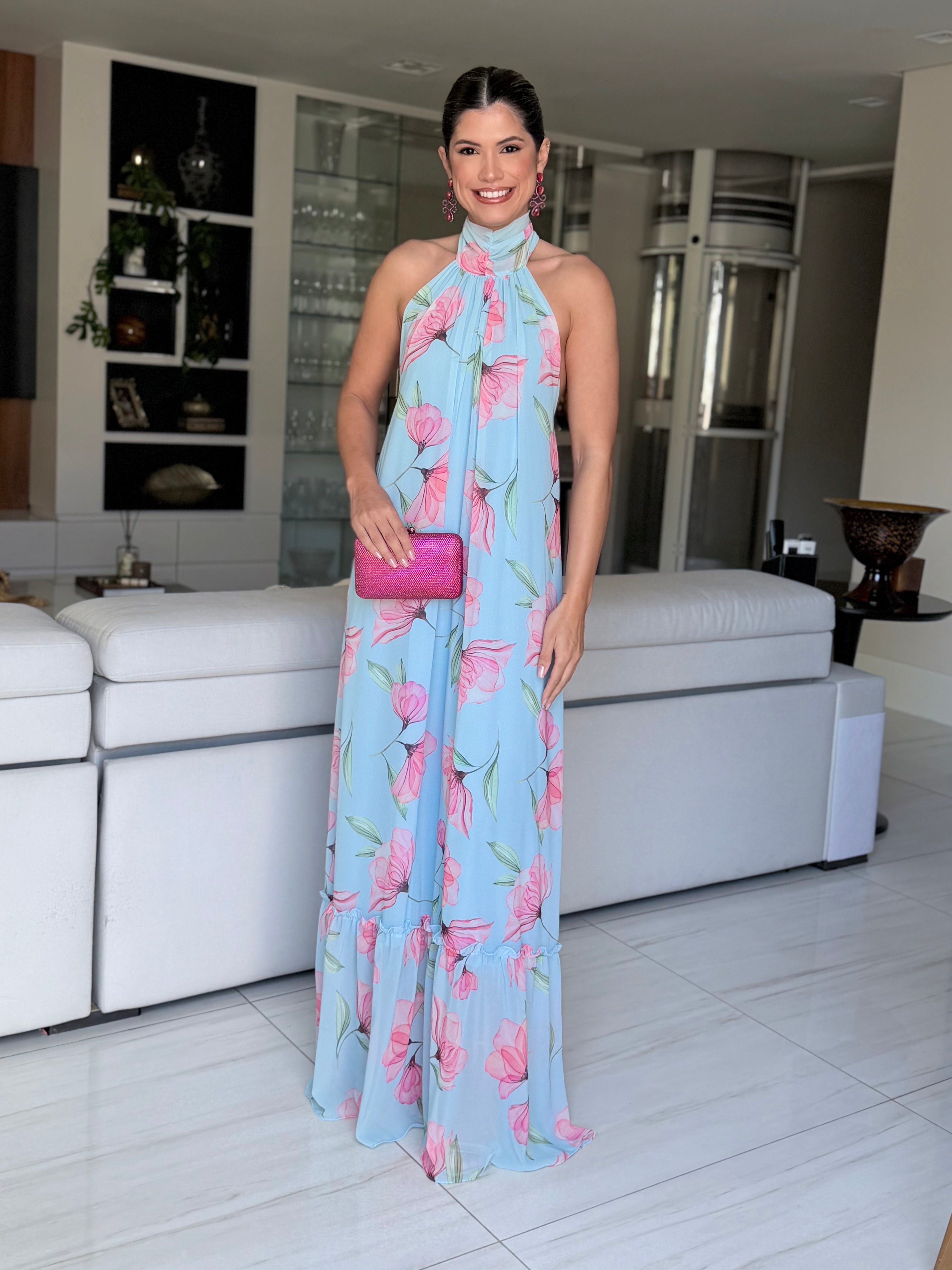 VESTIDO LONGO MYKONOS