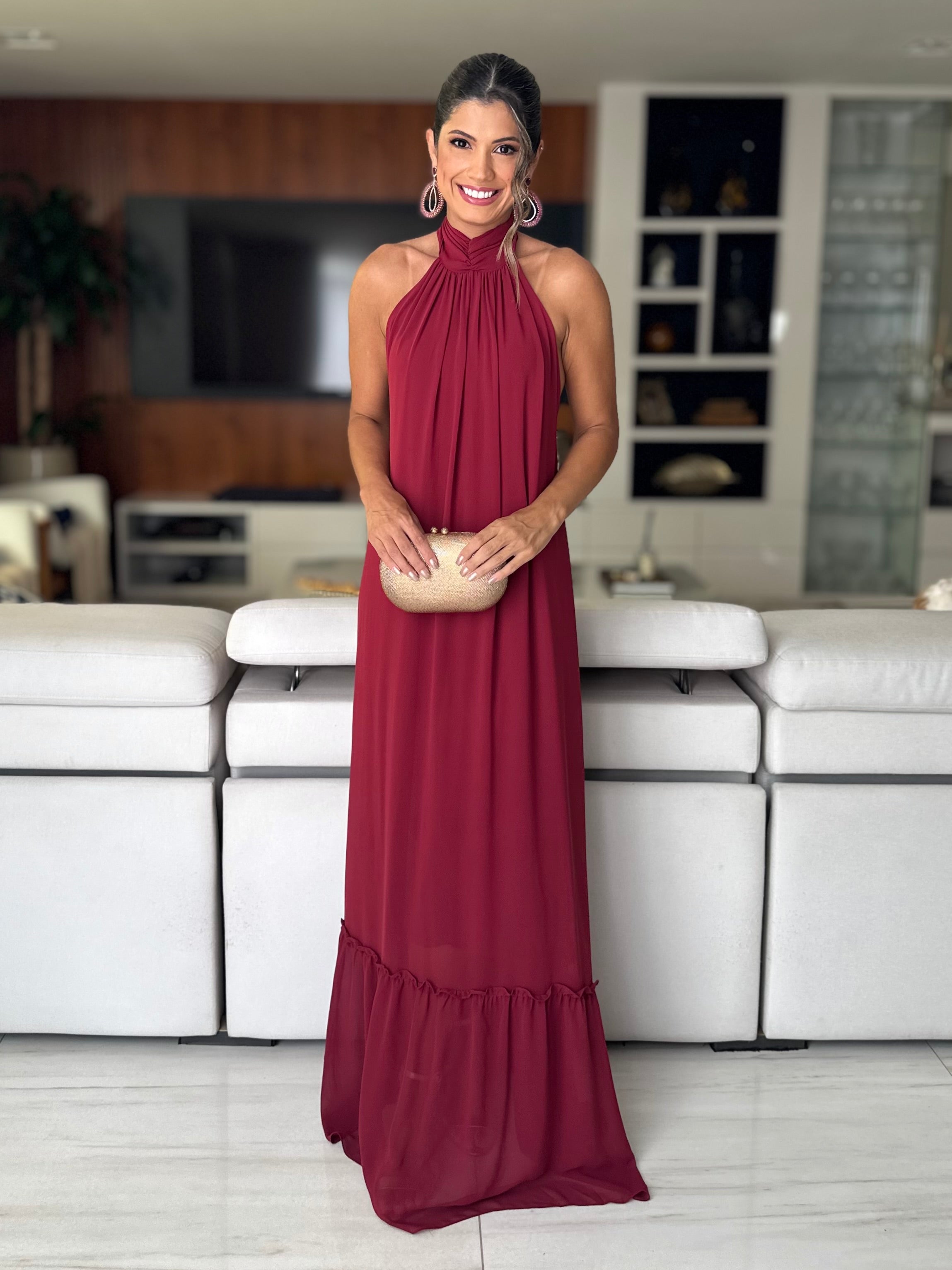 VESTIDO LONGO NORONHA