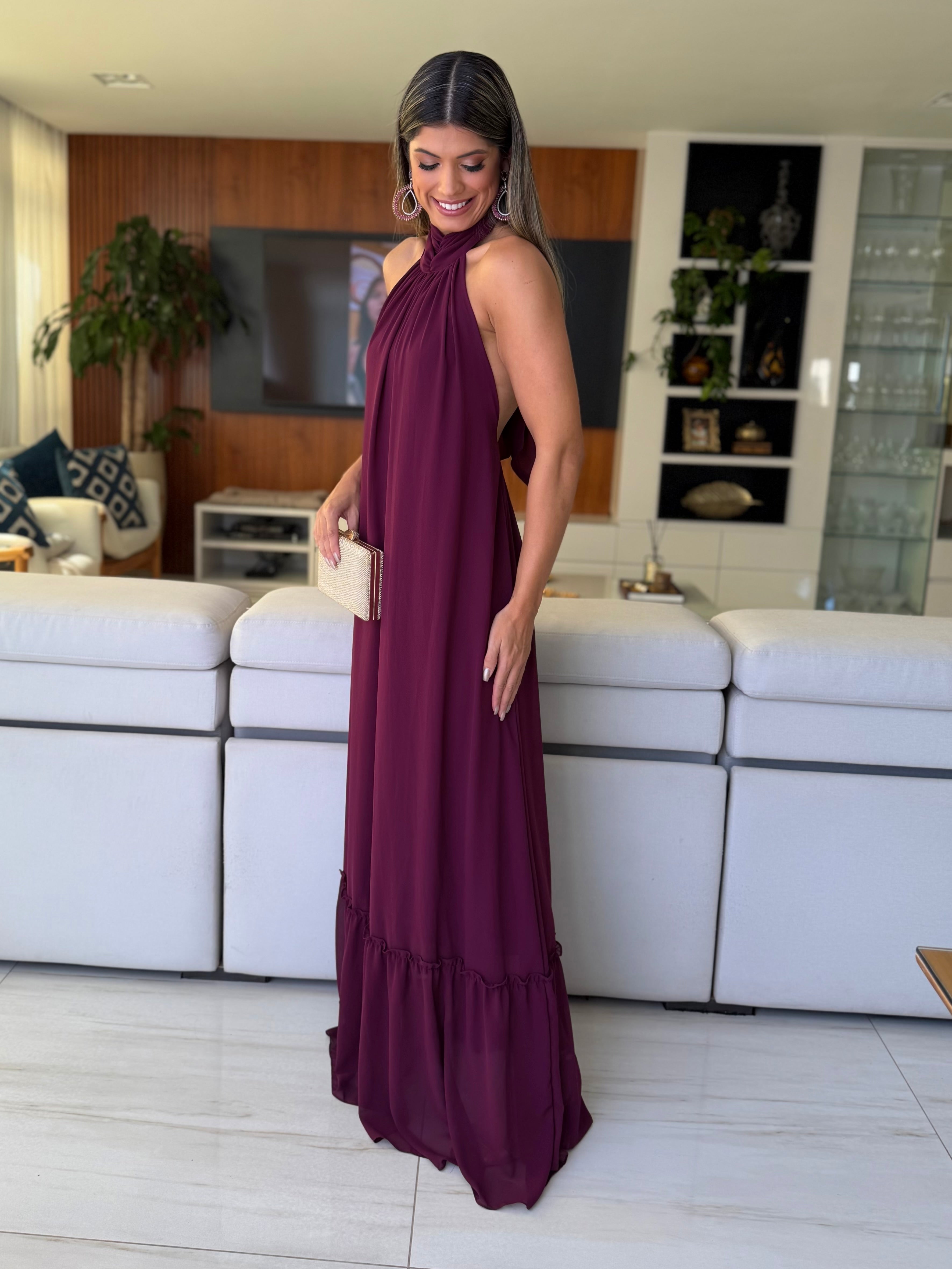 VESTIDO LONGO NORONHA