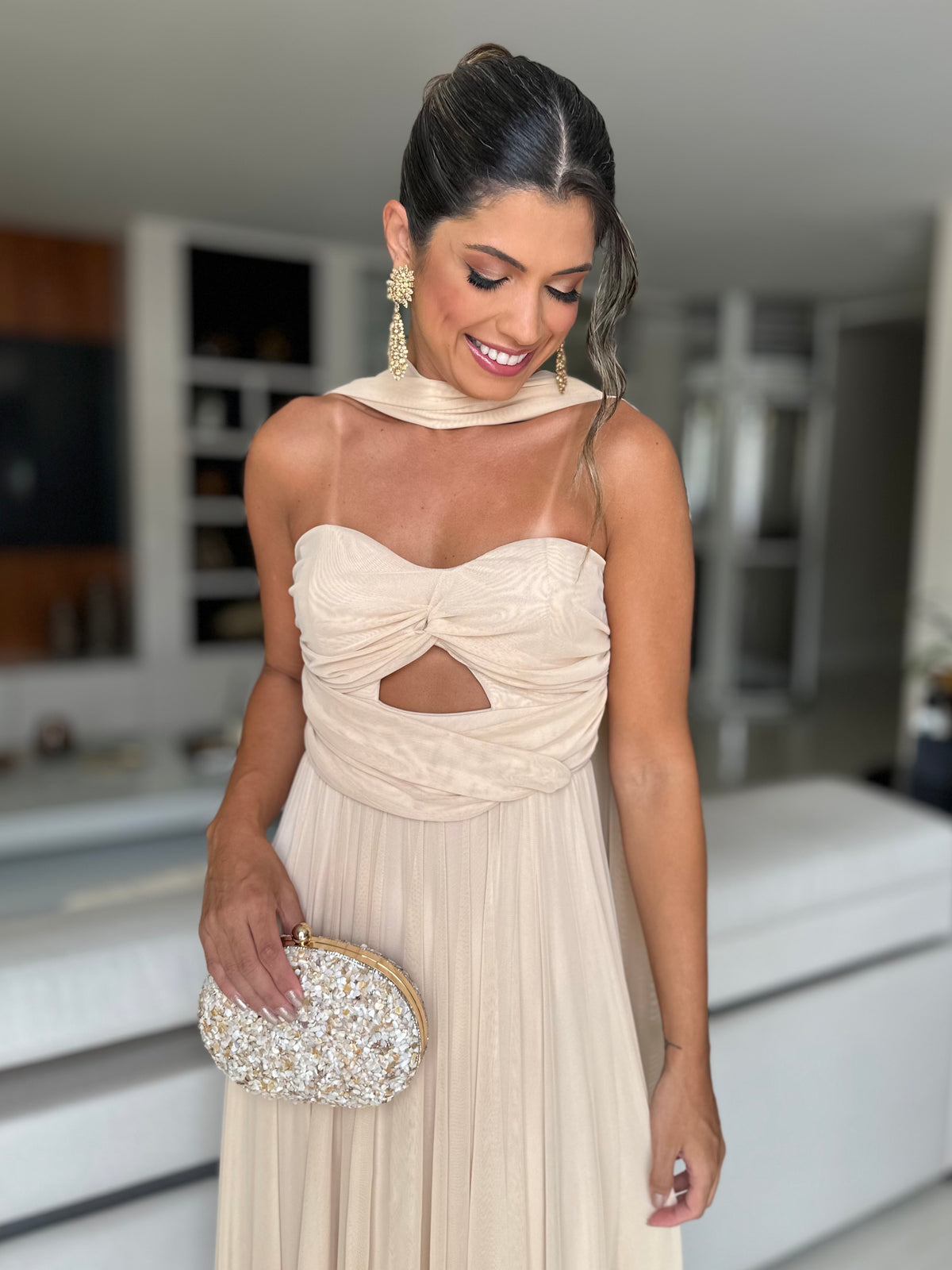 VESTIDO LONGO MÔNACO