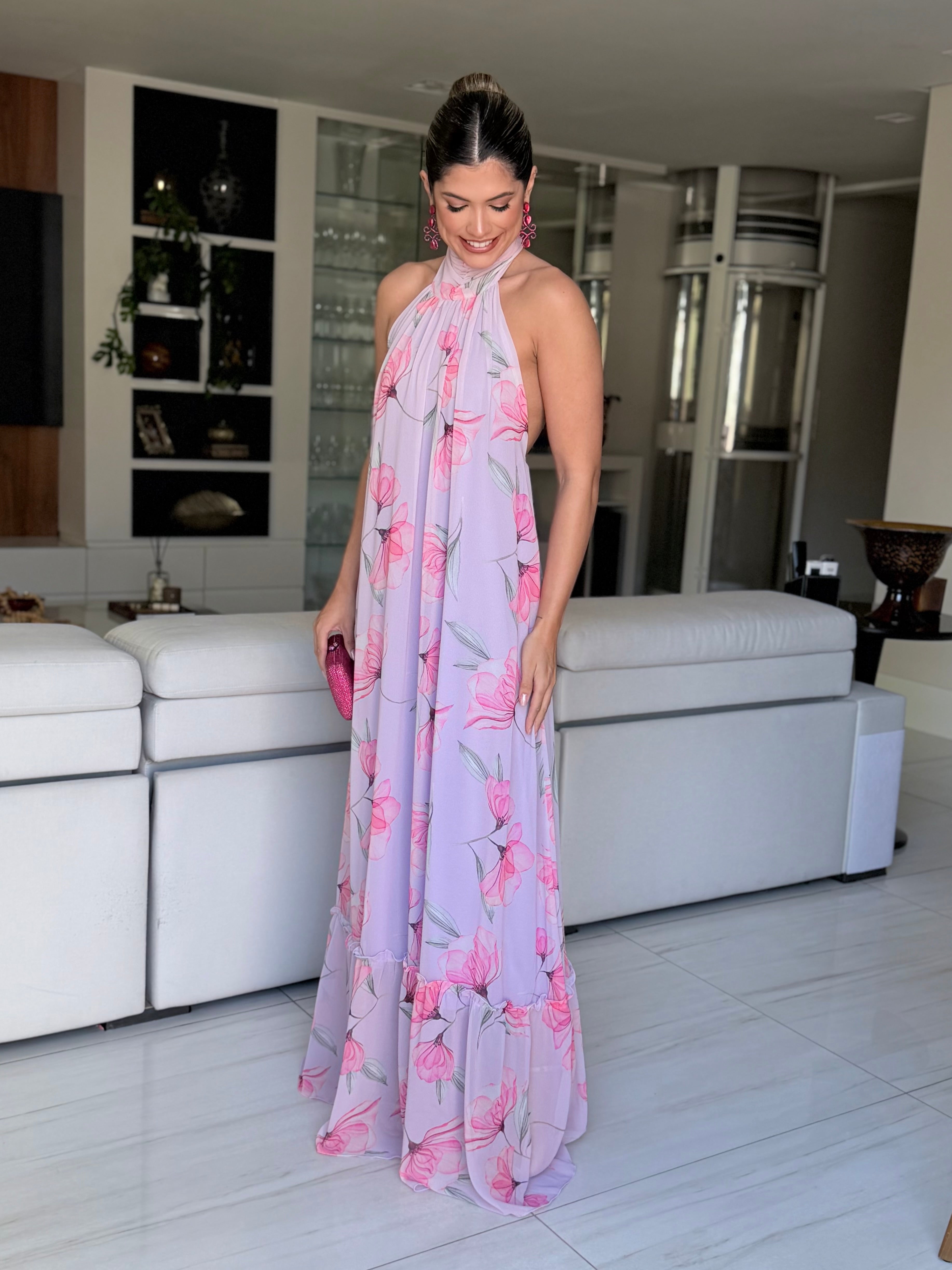 VESTIDO LONGO MYKONOS