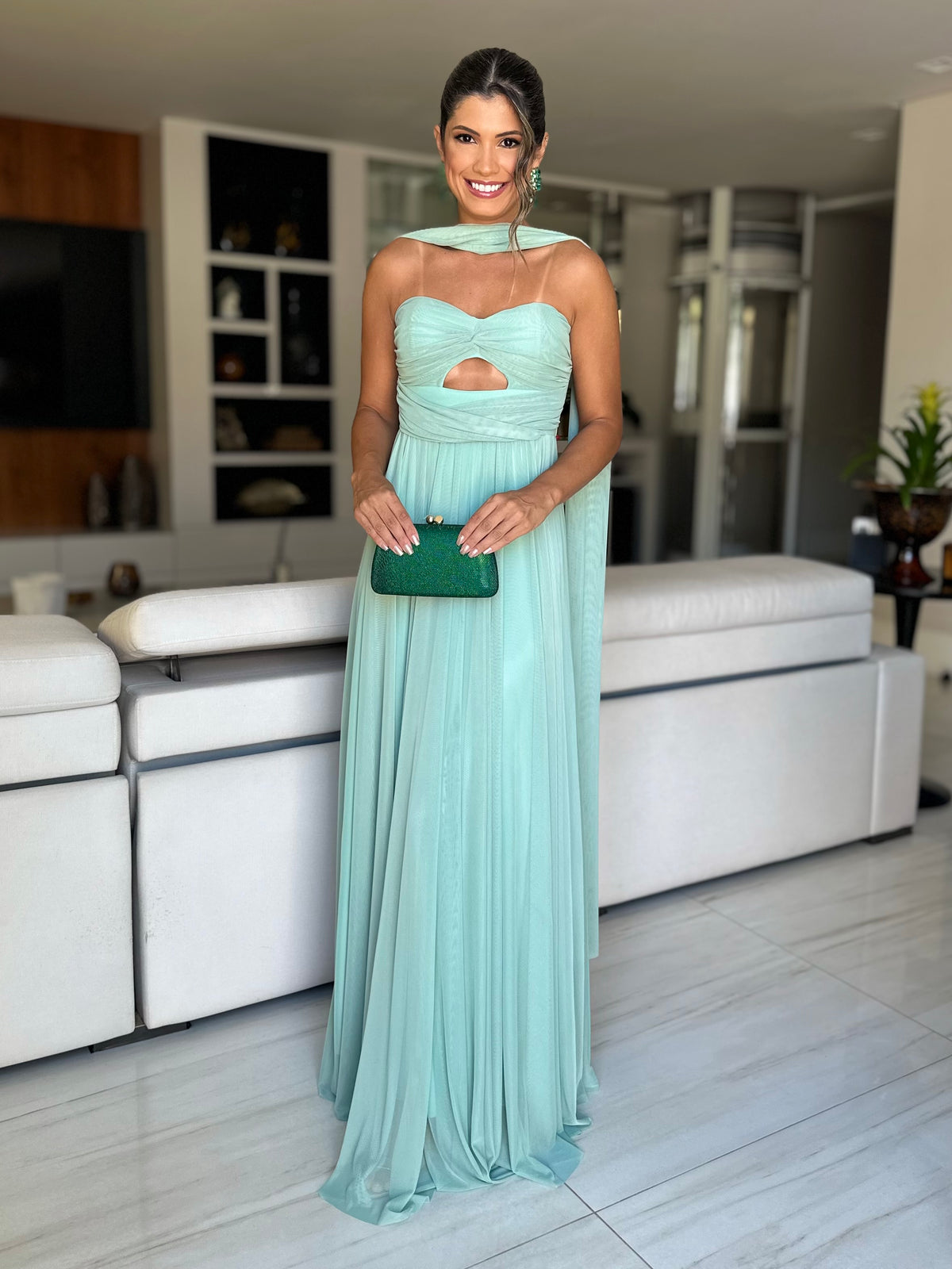 VESTIDO LONGO MÔNACO