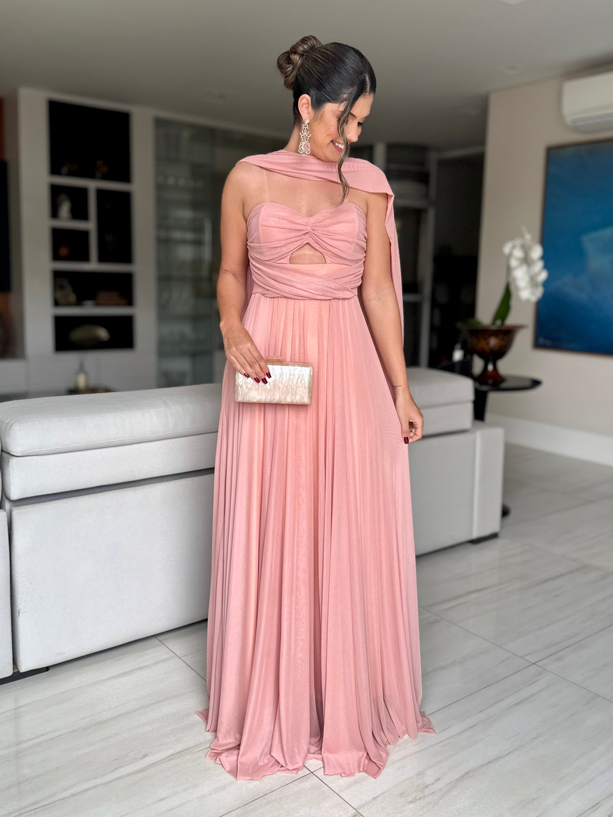 VESTIDO LONGO MÔNACO