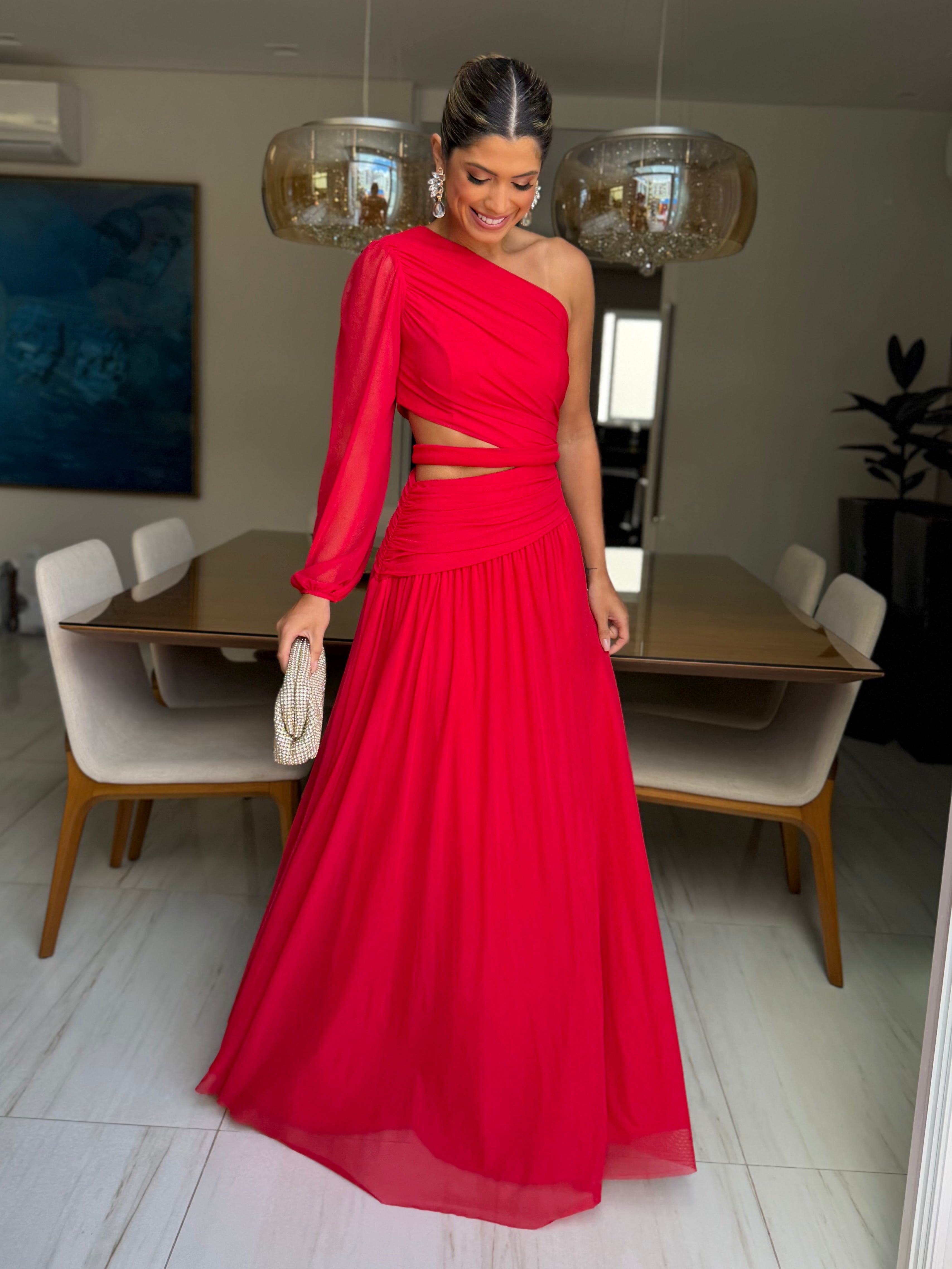 VESTIDO LONGO SANTORINI
