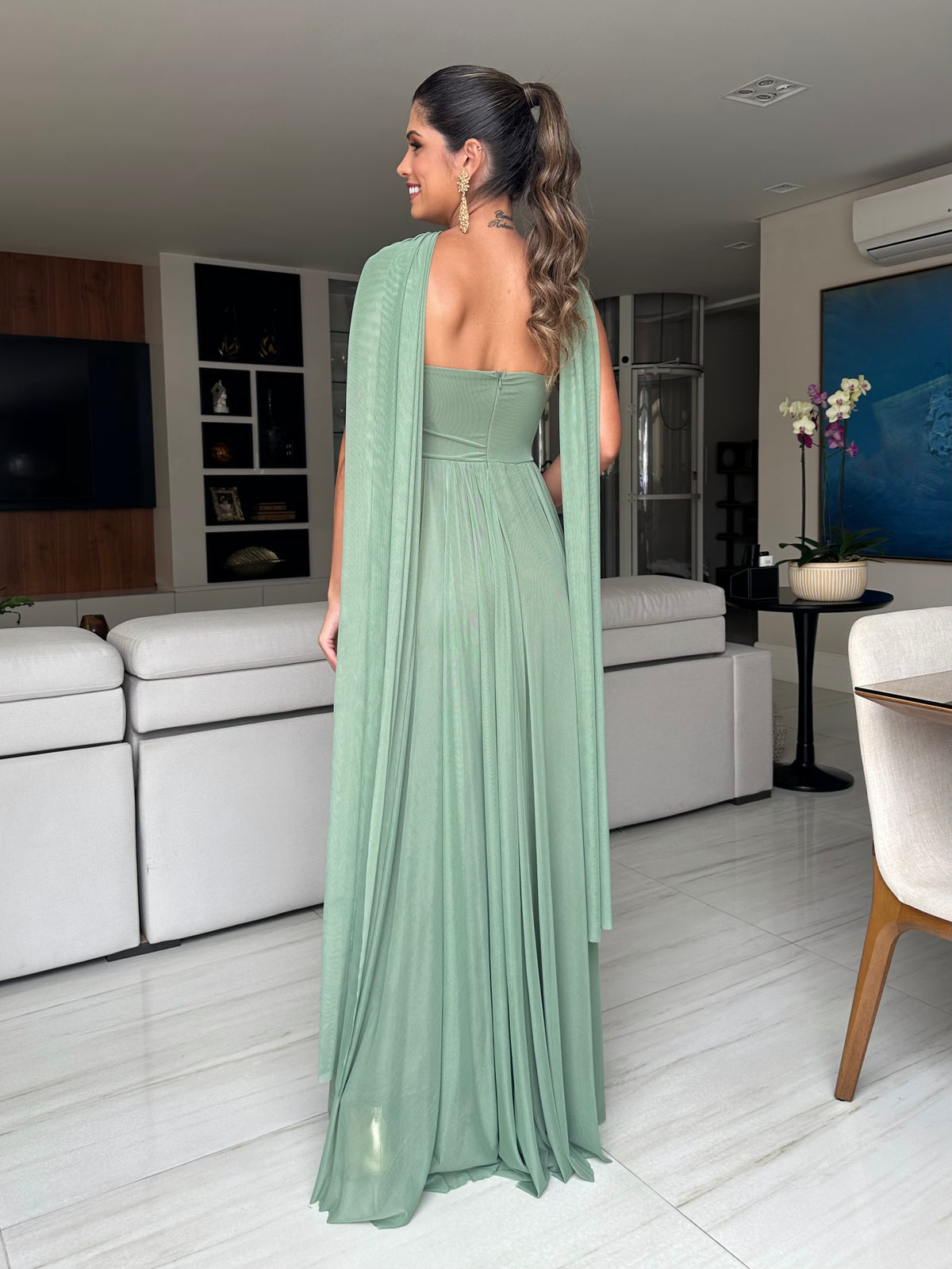 VESTIDO LONGO MÔNACO