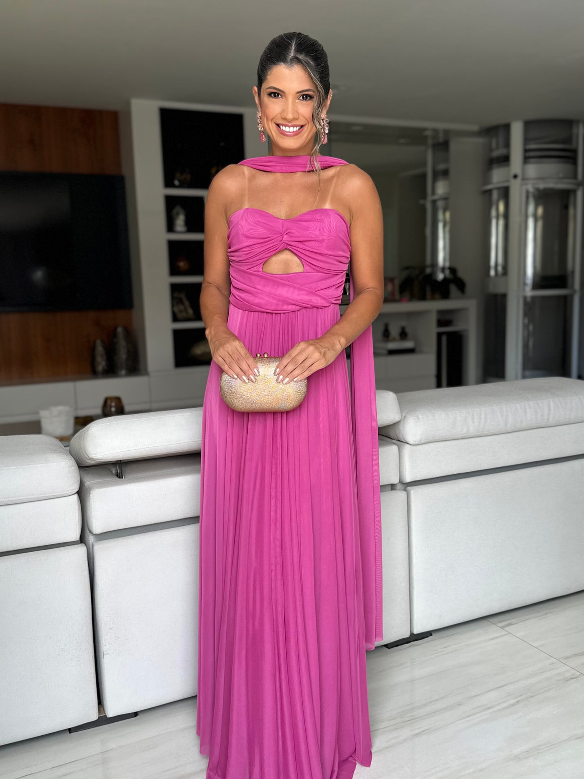 VESTIDO LONGO MÔNACO