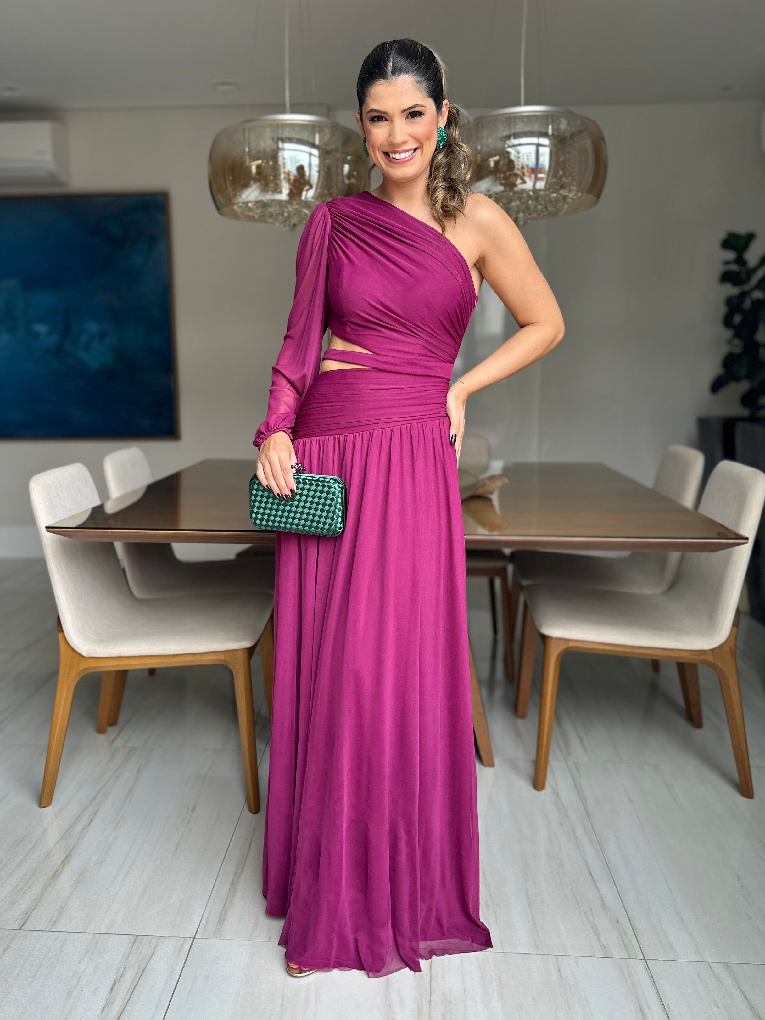 VESTIDO LONGO SANTORINI