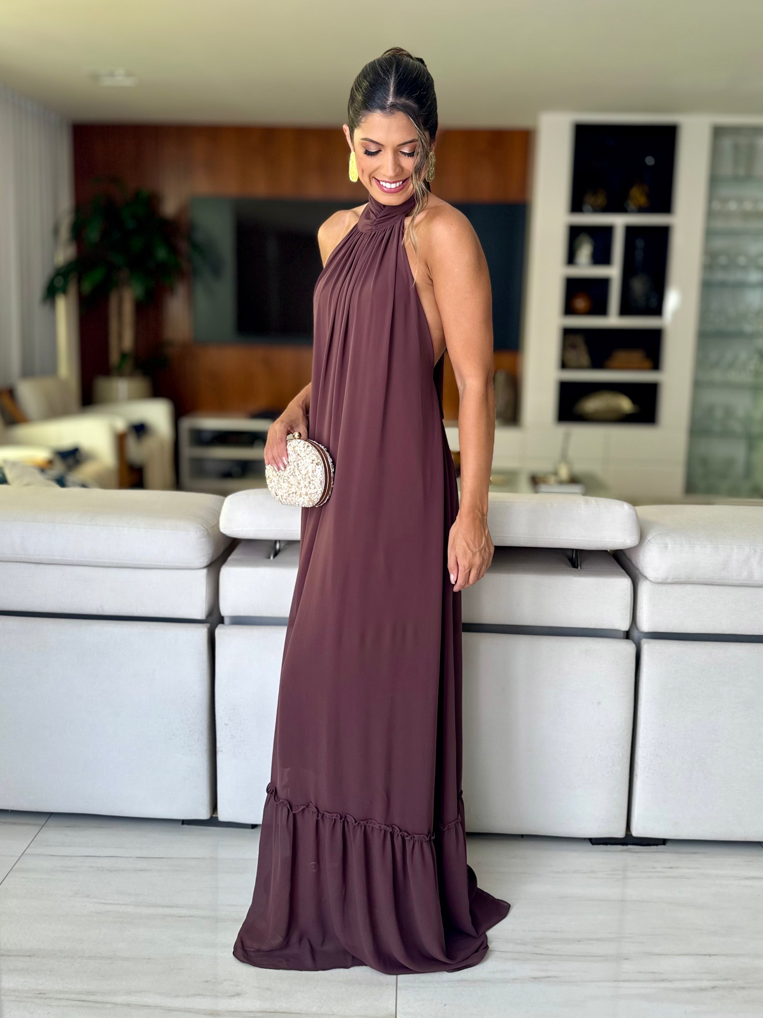 VESTIDO LONGO NORONHA