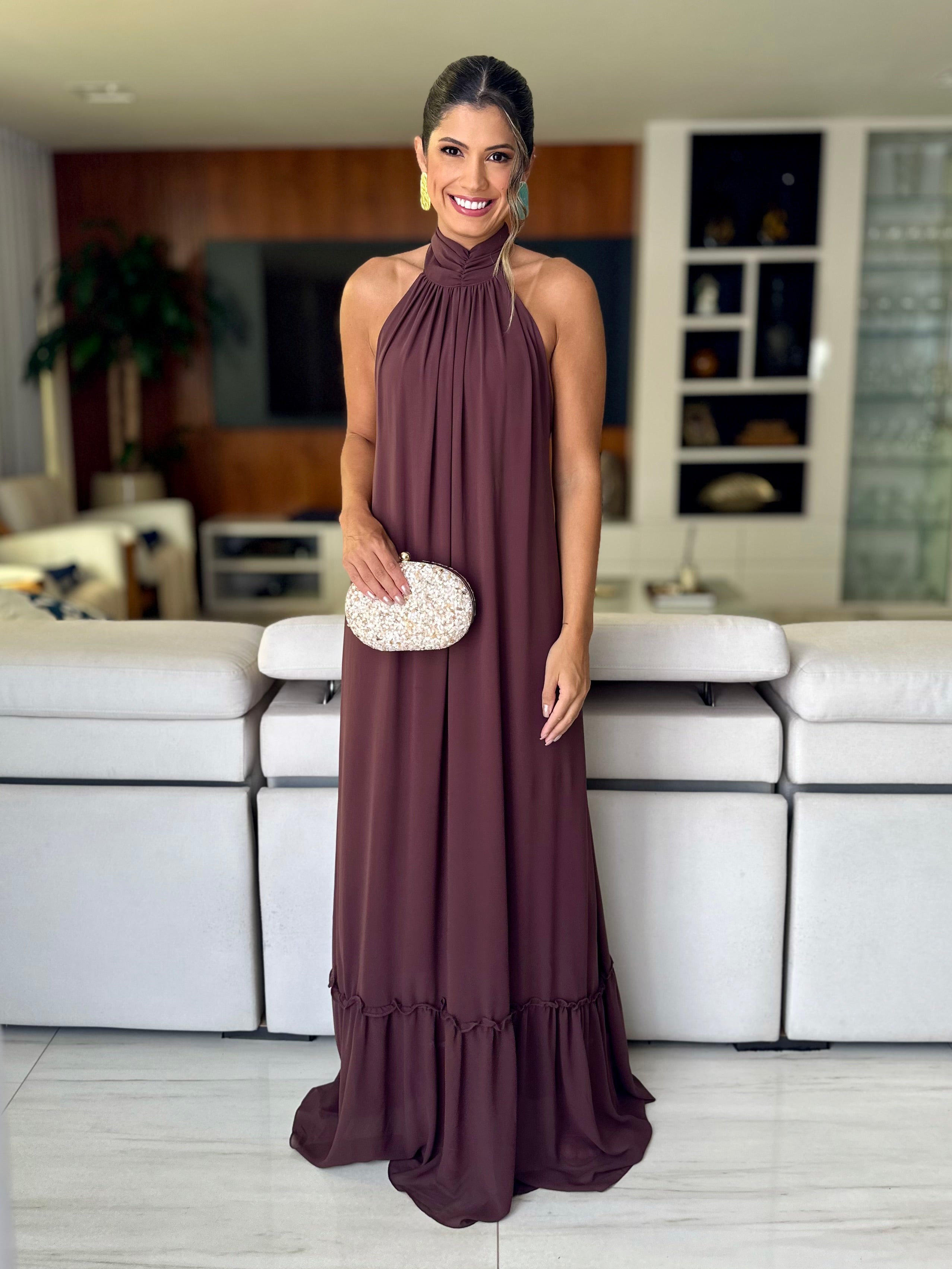 VESTIDO LONGO NORONHA