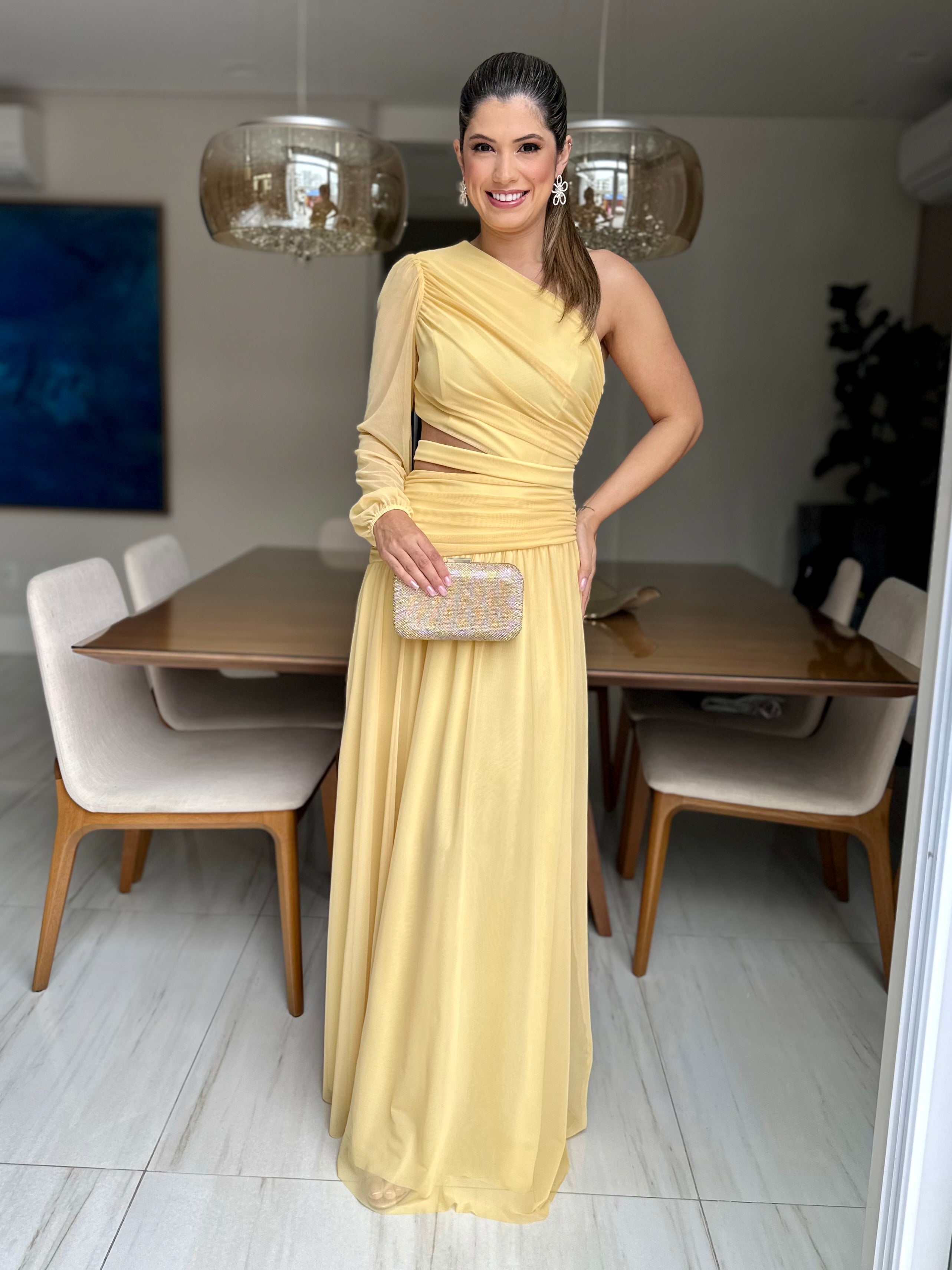 VESTIDO LONGO SANTORINI