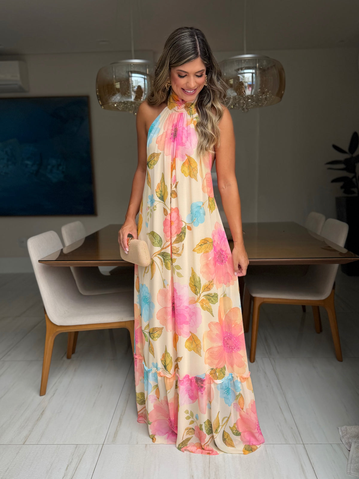 VESTIDO LONGO PIPA