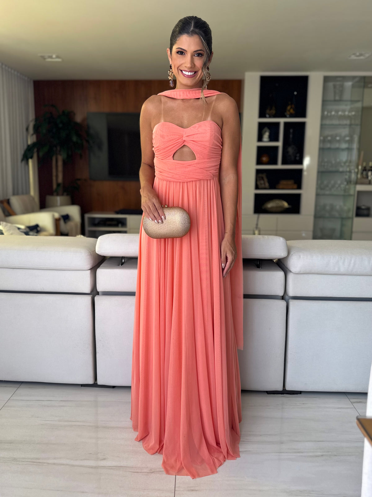 VESTIDO LONGO MÔNACO