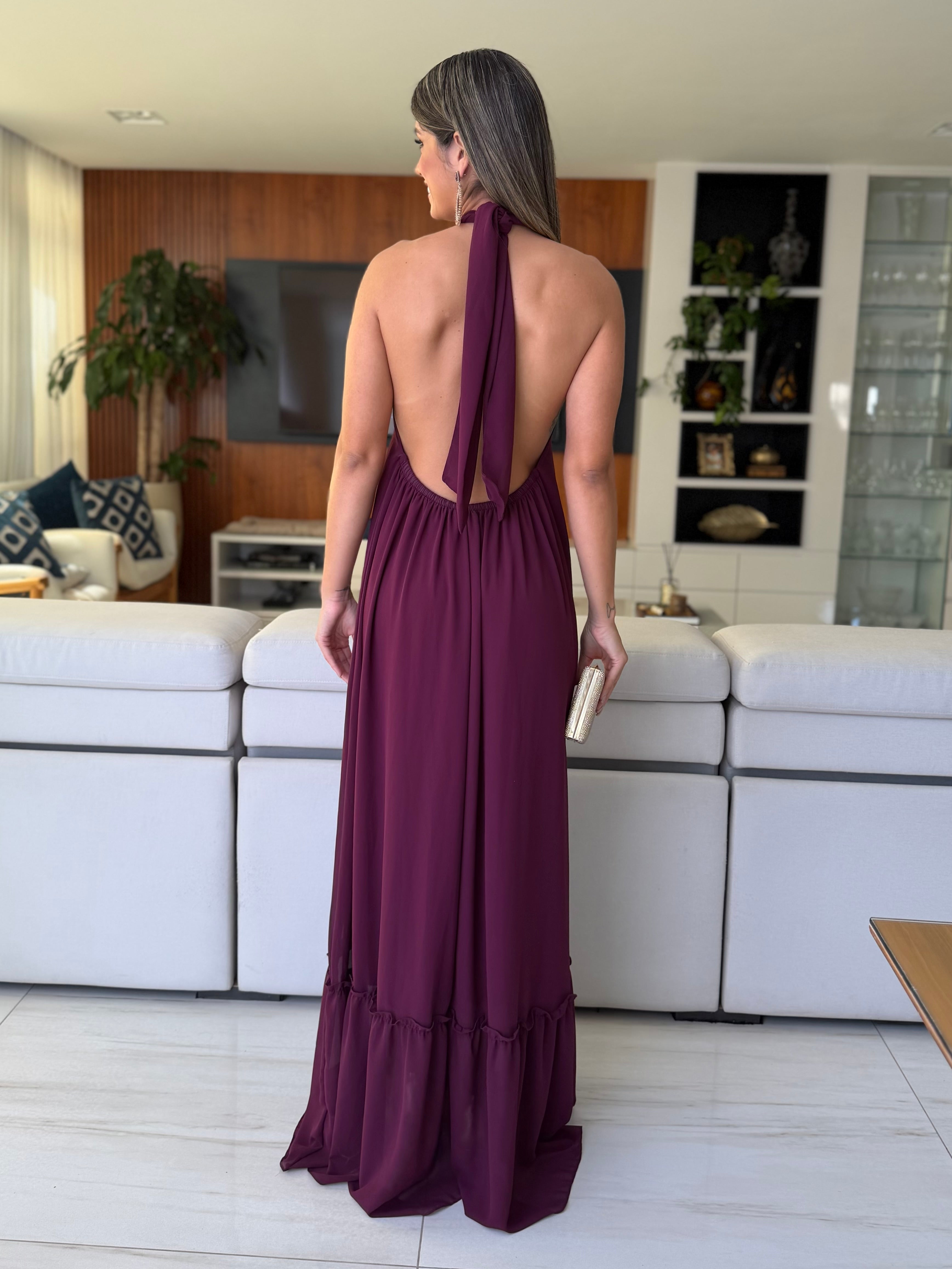 VESTIDO LONGO NORONHA