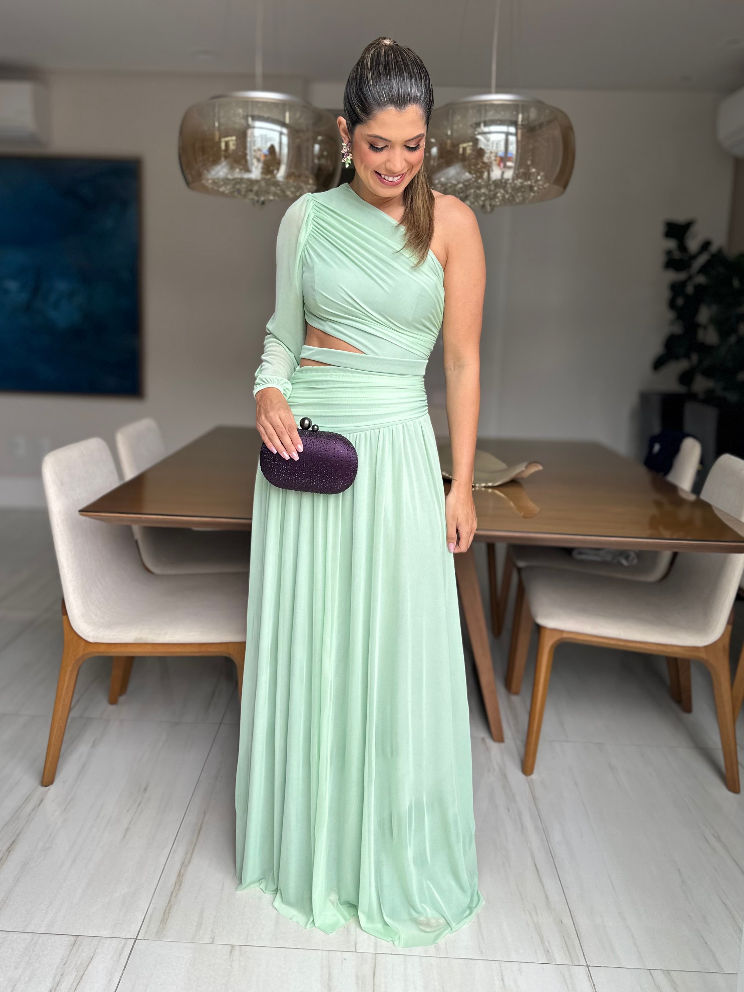 VESTIDO LONGO SANTORINI