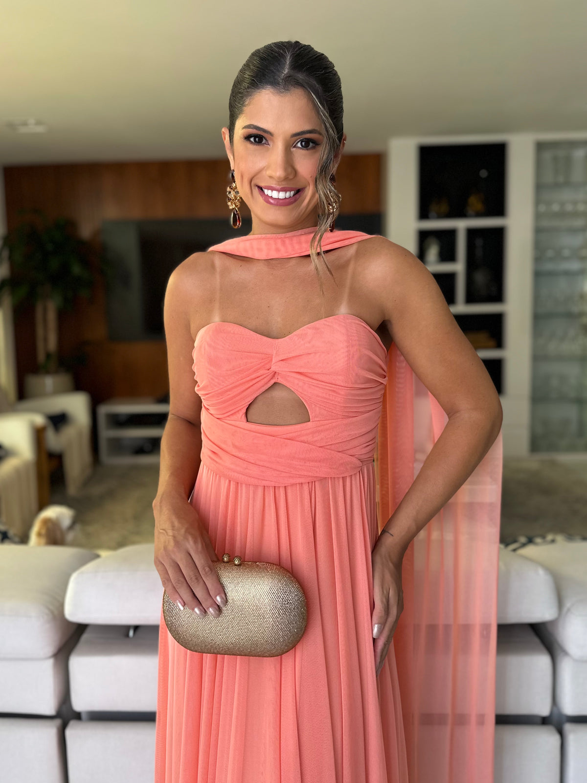 VESTIDO LONGO MÔNACO