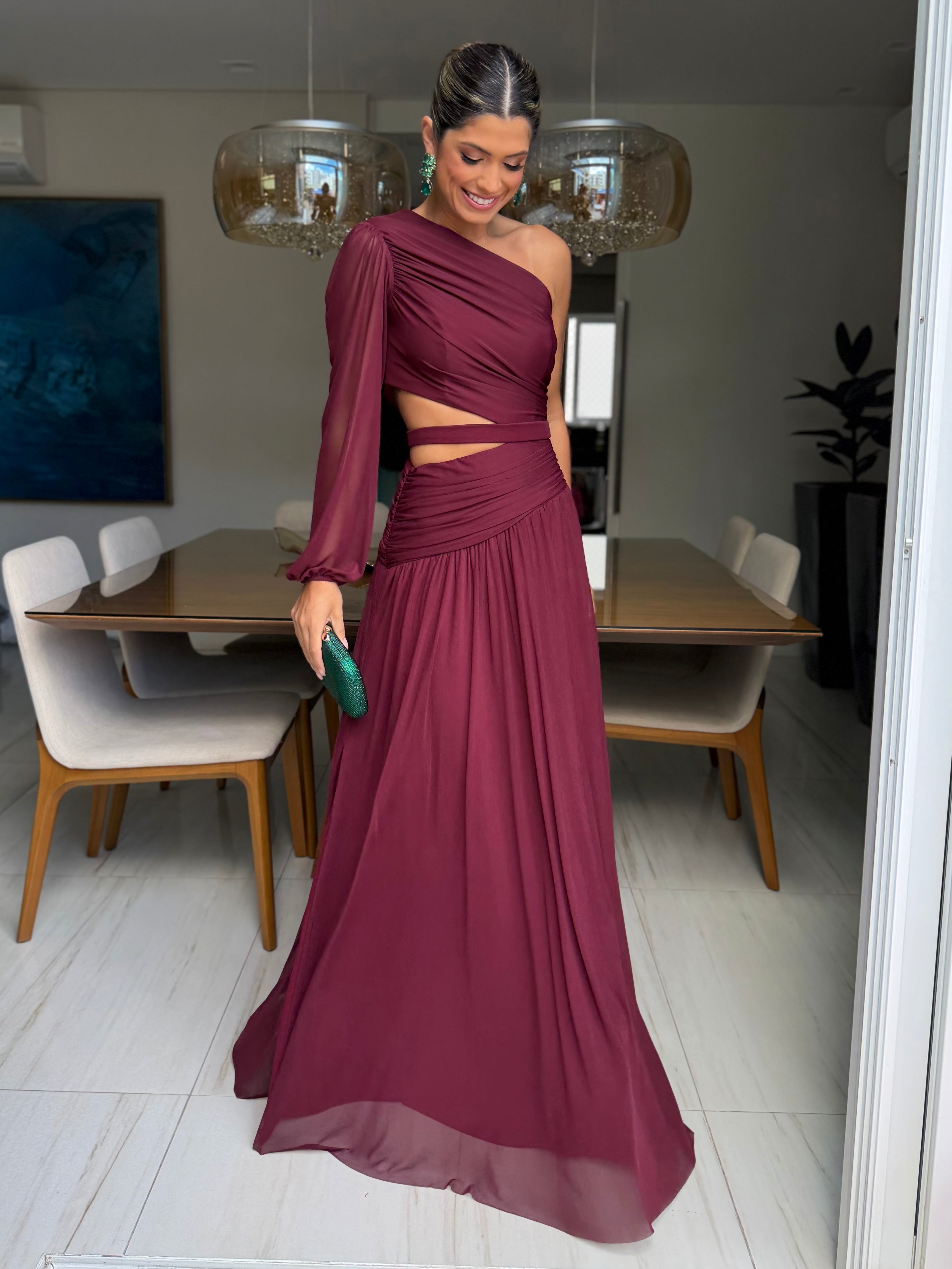 VESTIDO LONGO SANTORINI