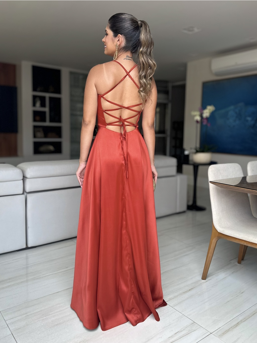 VESTIDO LONGO QUEBEC