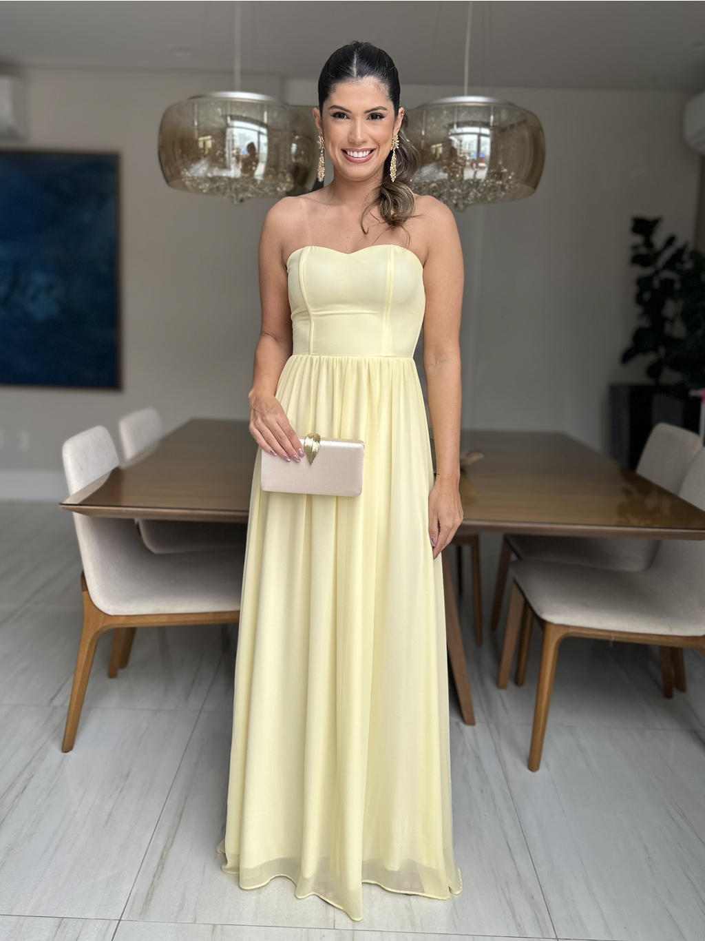 VESTIDO LONGO VERSALHES