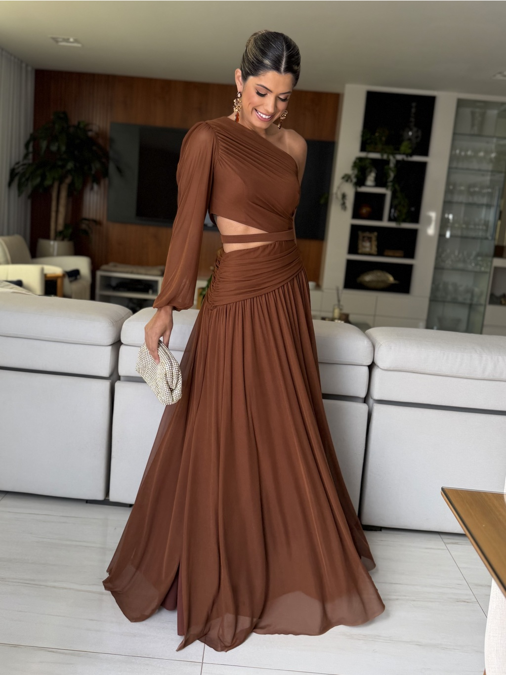 VESTIDO LONGO SANTORINI