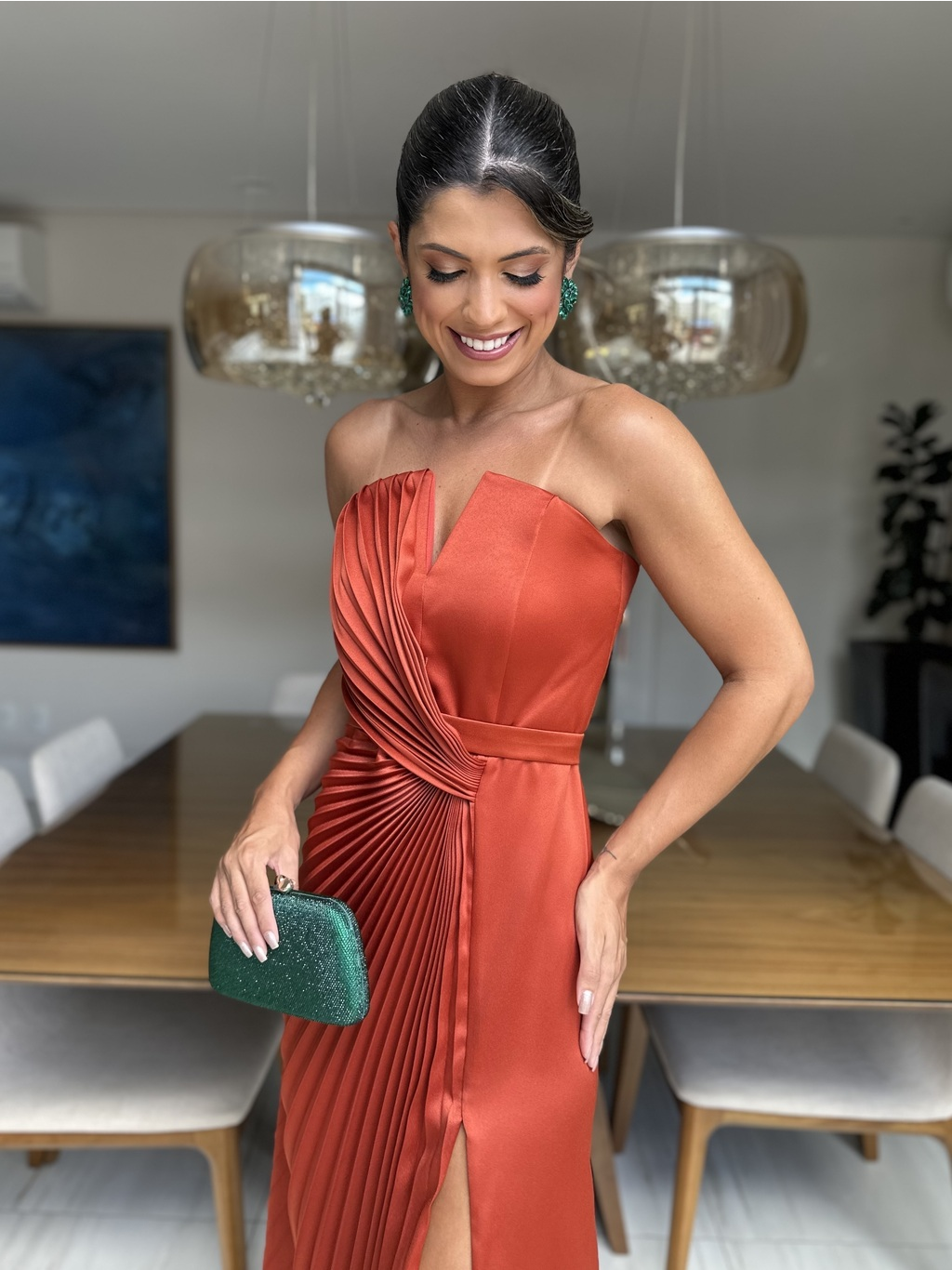 VESTIDO LONGO XANGAI