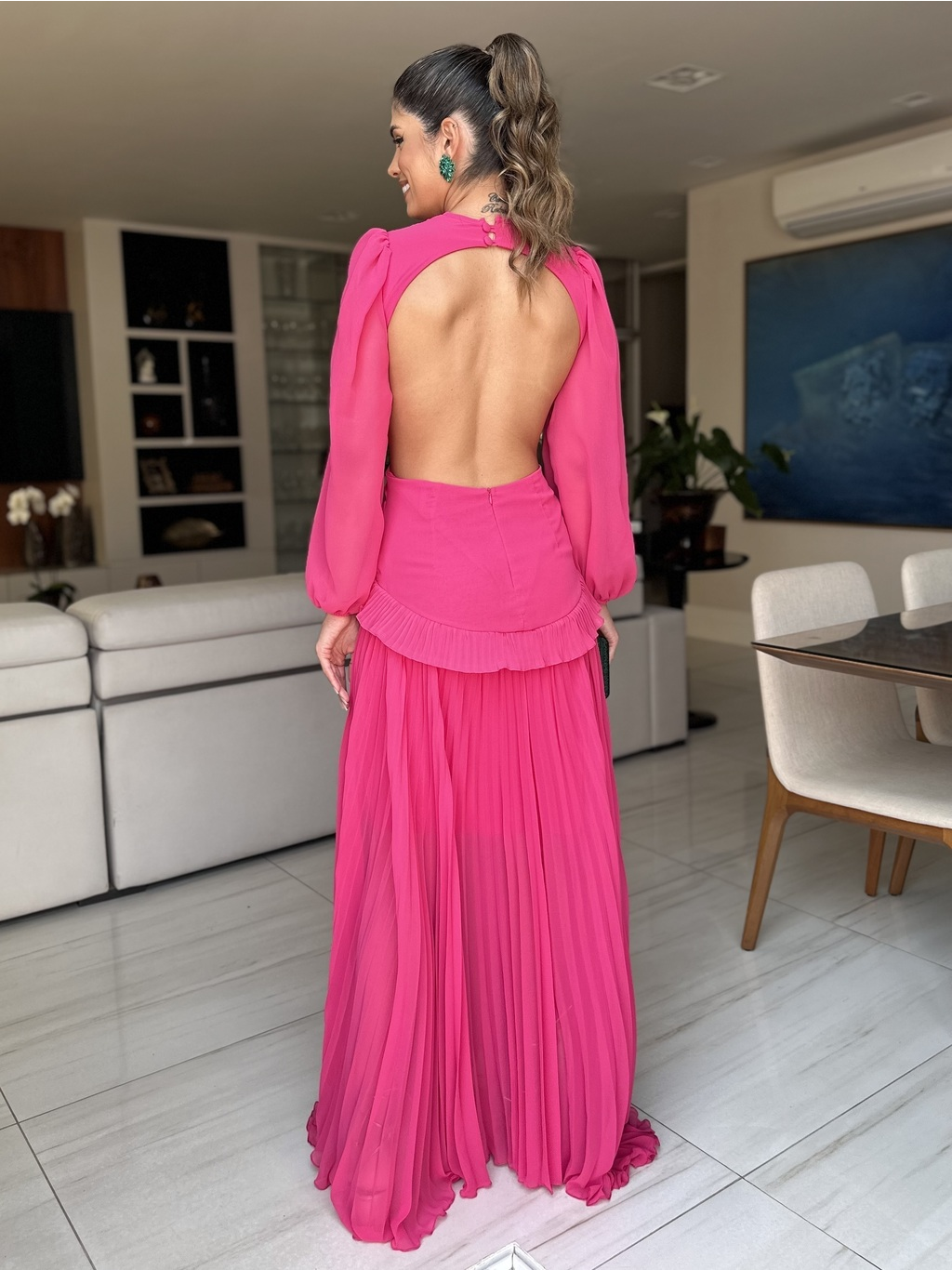 VESTIDO LONGO BEVERLY HILLS