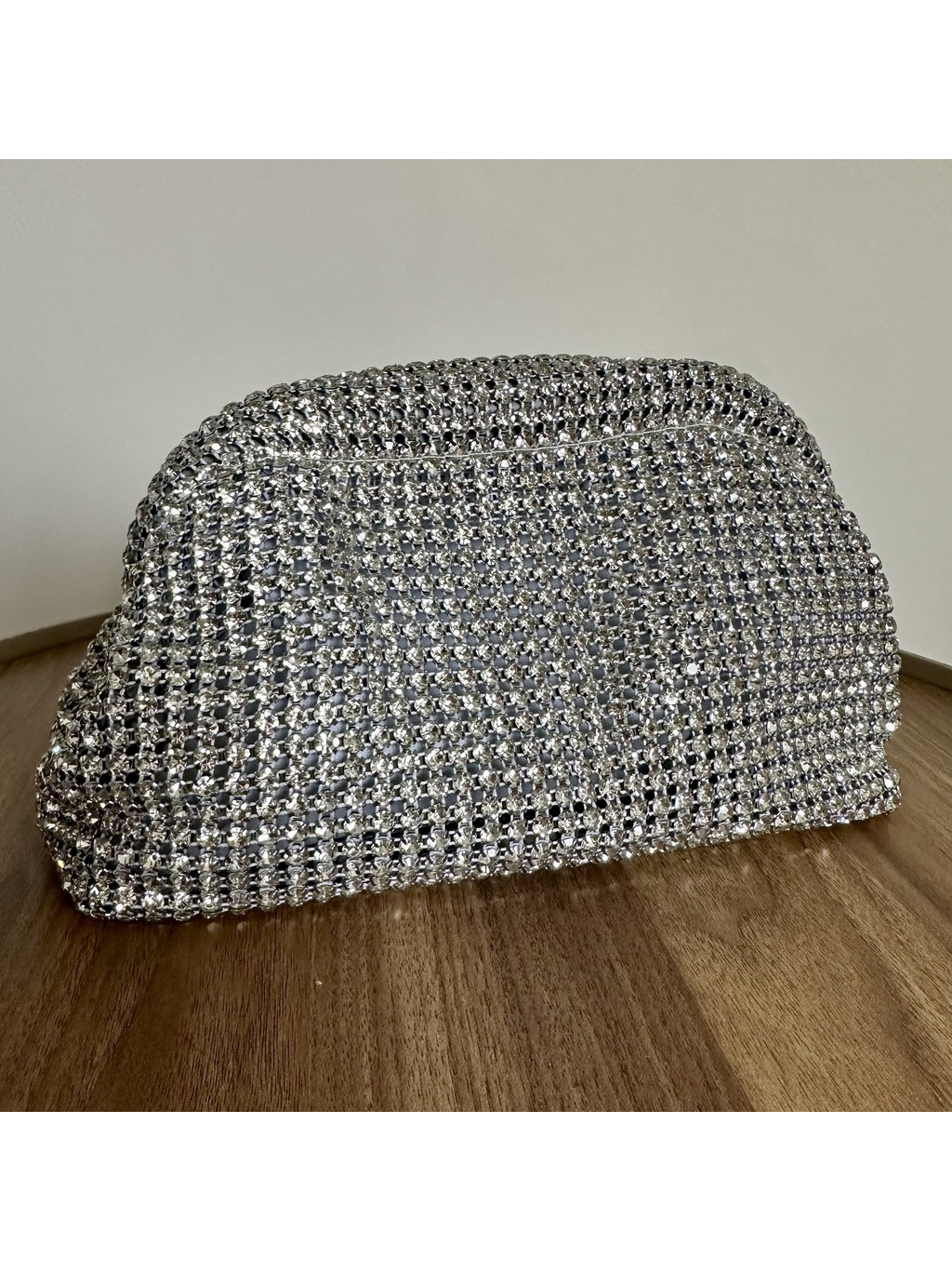 CLUTCH STRASS PRATA