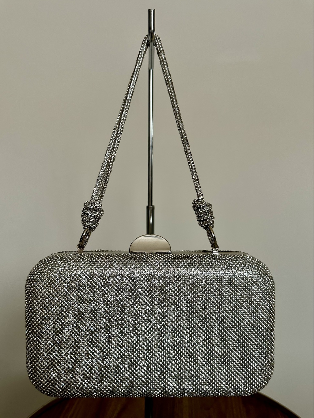 CLUTCH STRASS PRATA