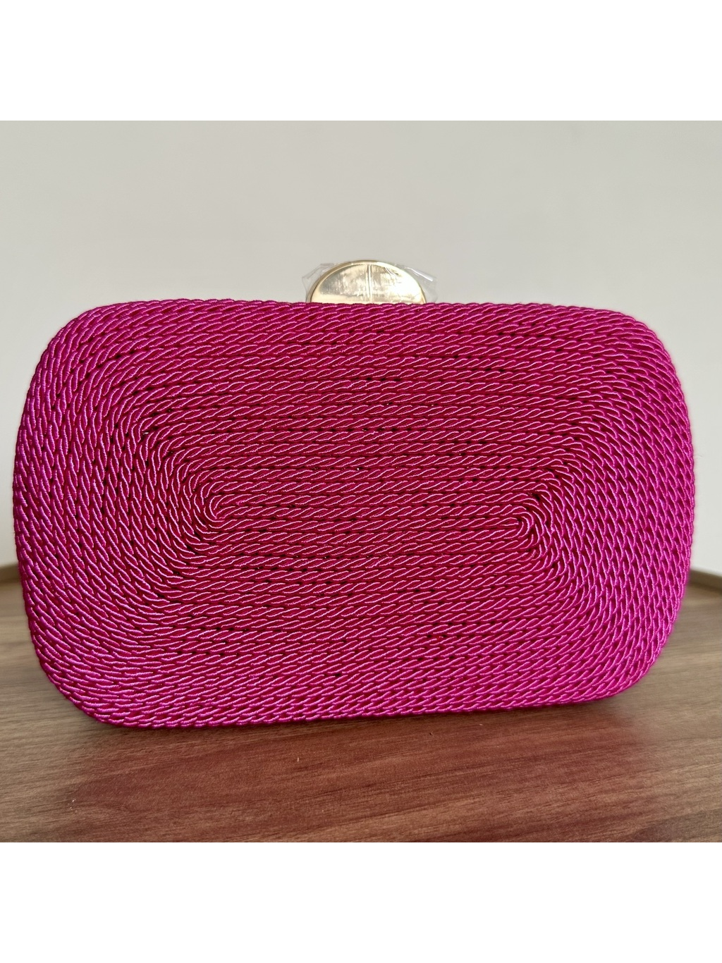CLUTCH CORDA PINK