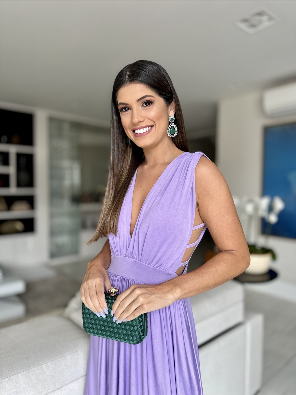 VESTIDO LONGO CASSIS