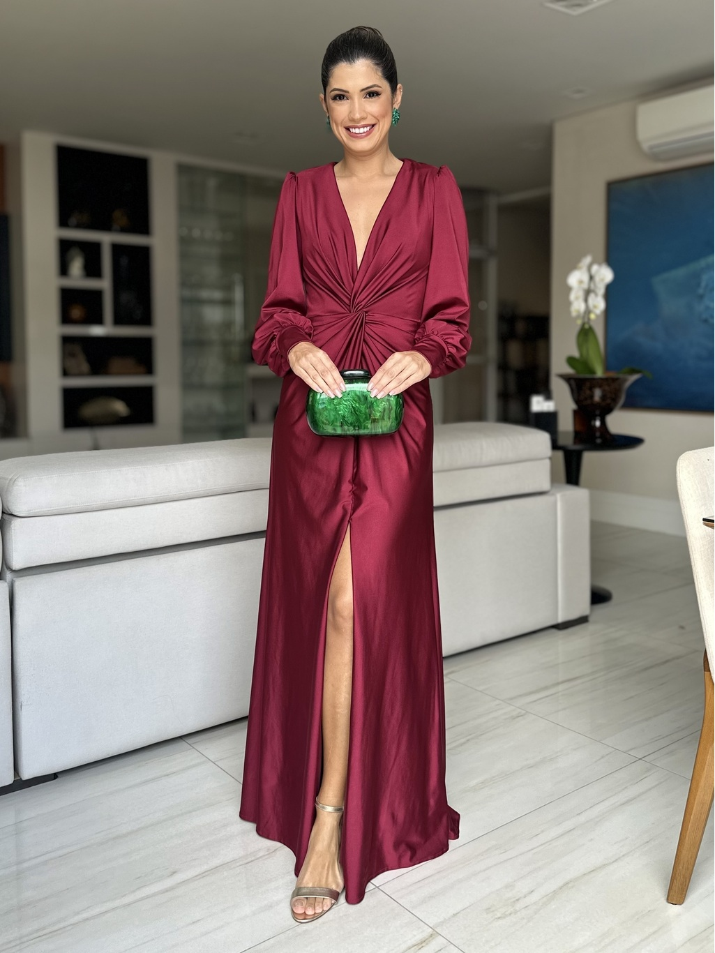 VESTIDO LONGO LUXEMBURGO