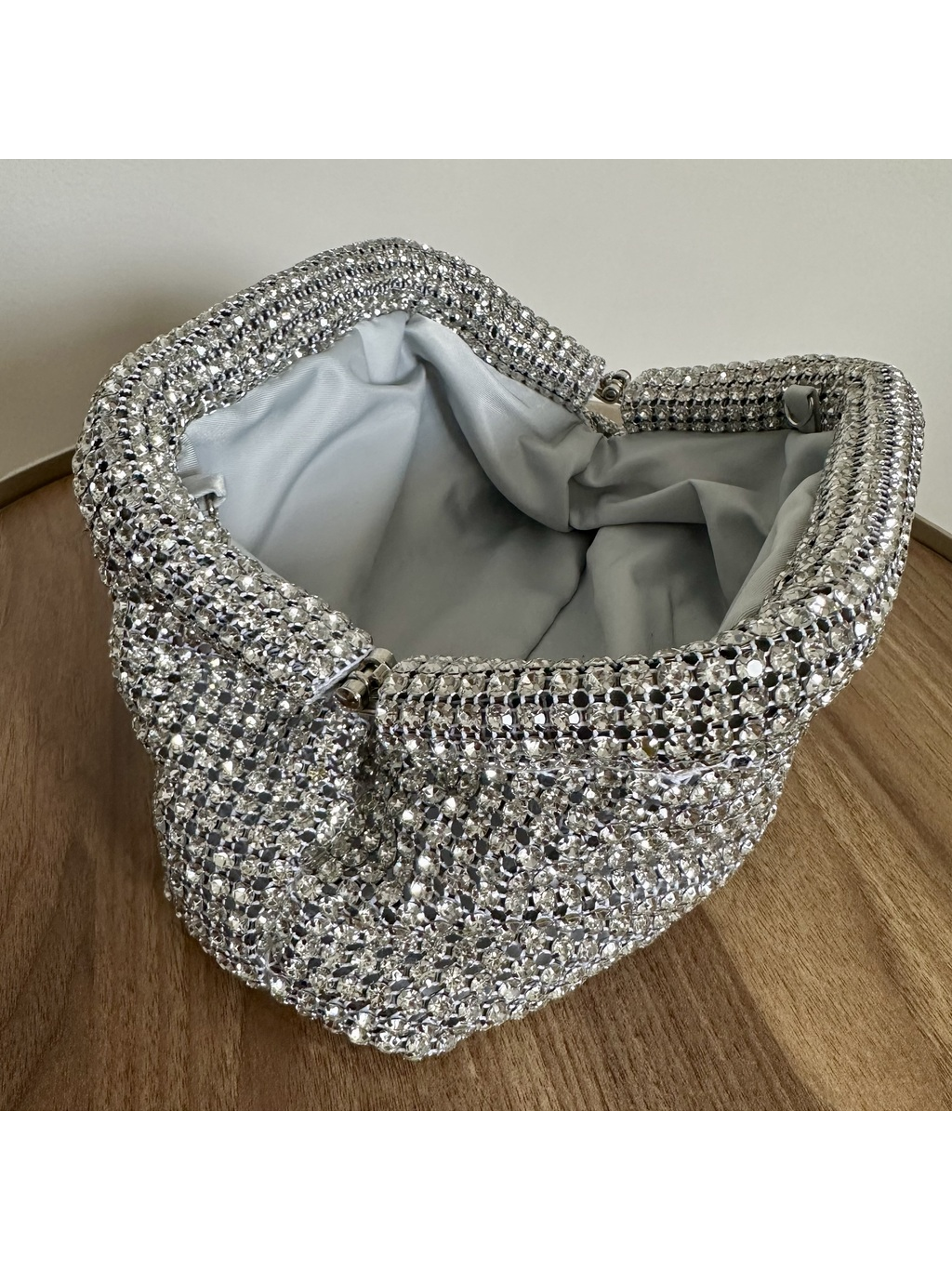 CLUTCH STRASS PRATA