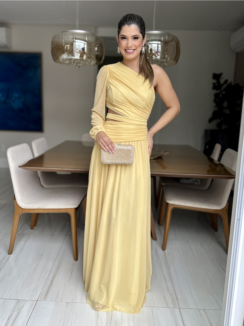 VESTIDO LONGO SANTORINI