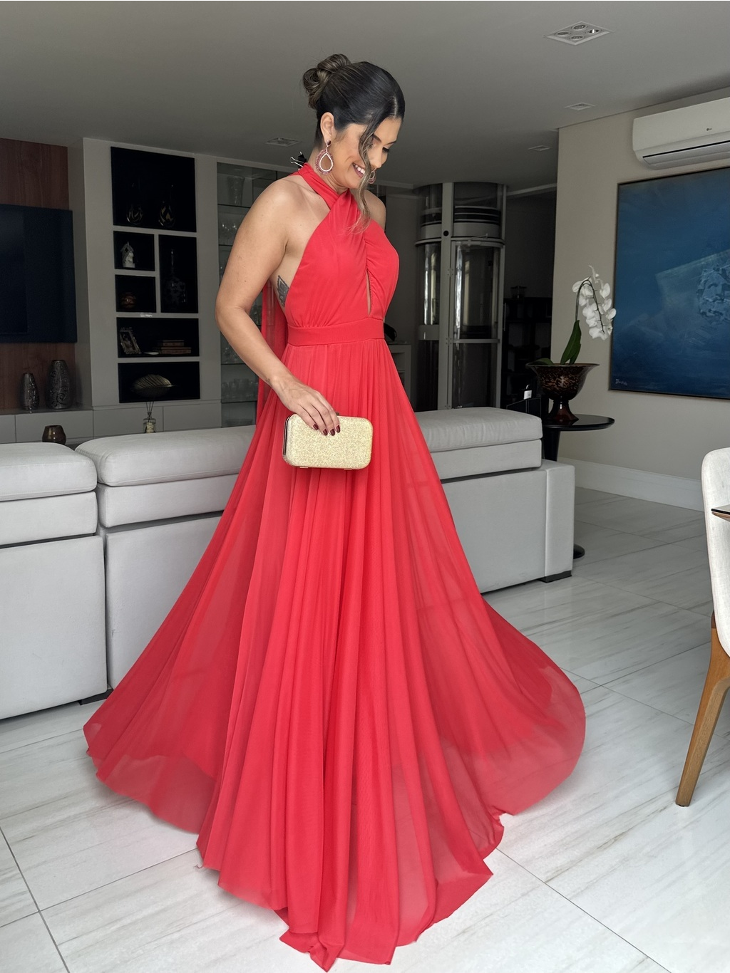 VESTIDO LONGO ATENAS