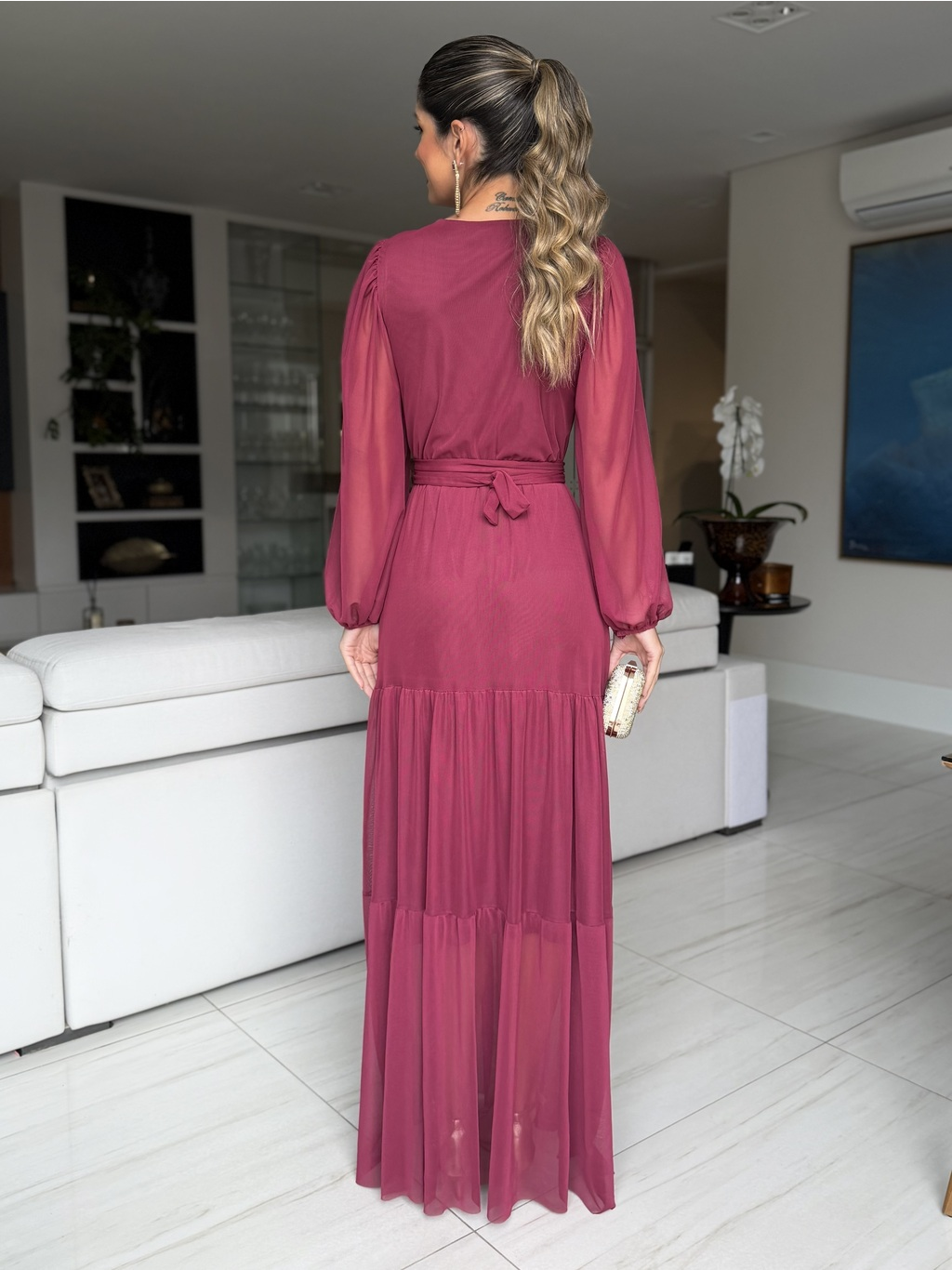 VESTIDO LONGO MALTA