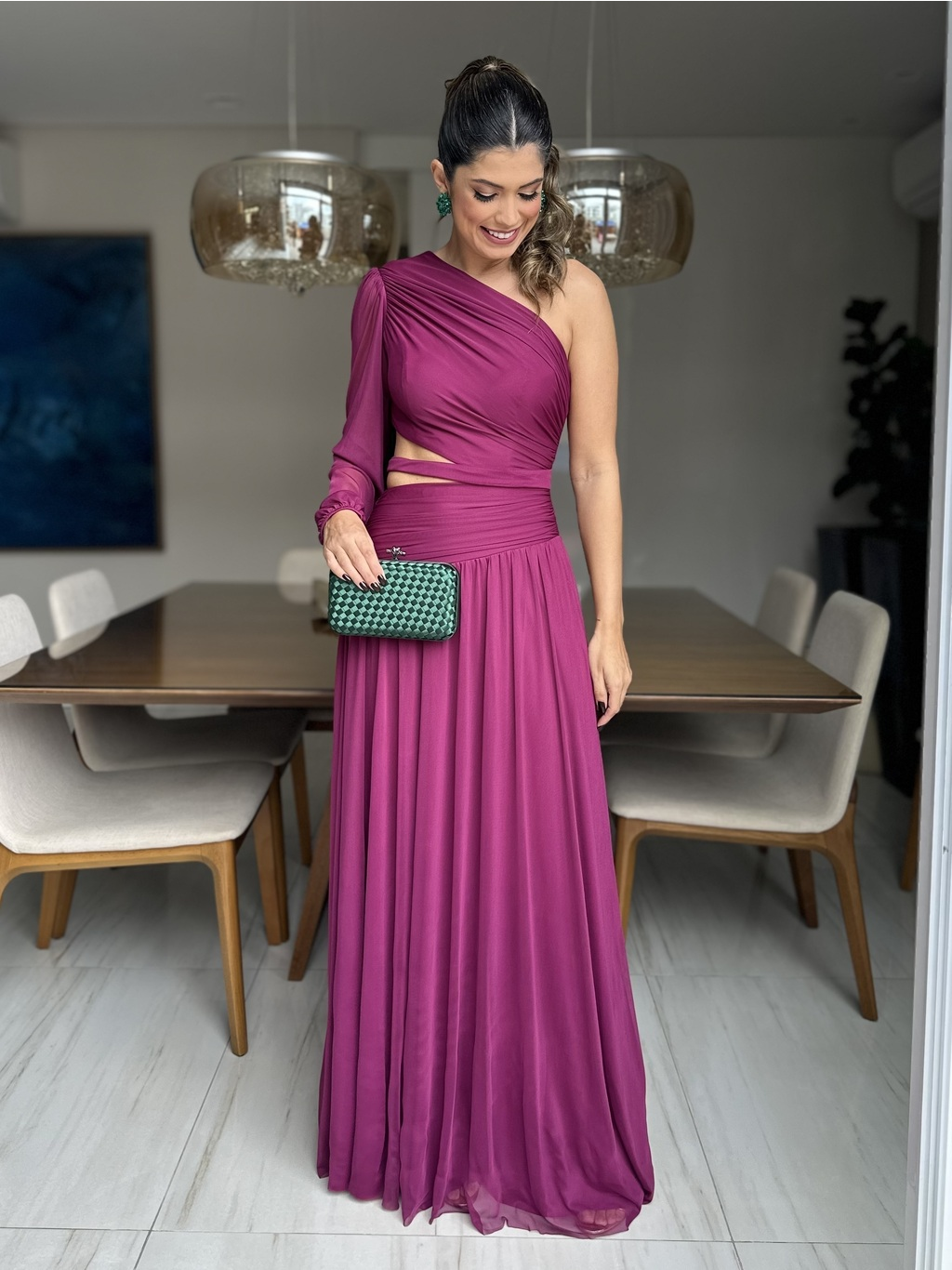 VESTIDO LONGO SANTORINI