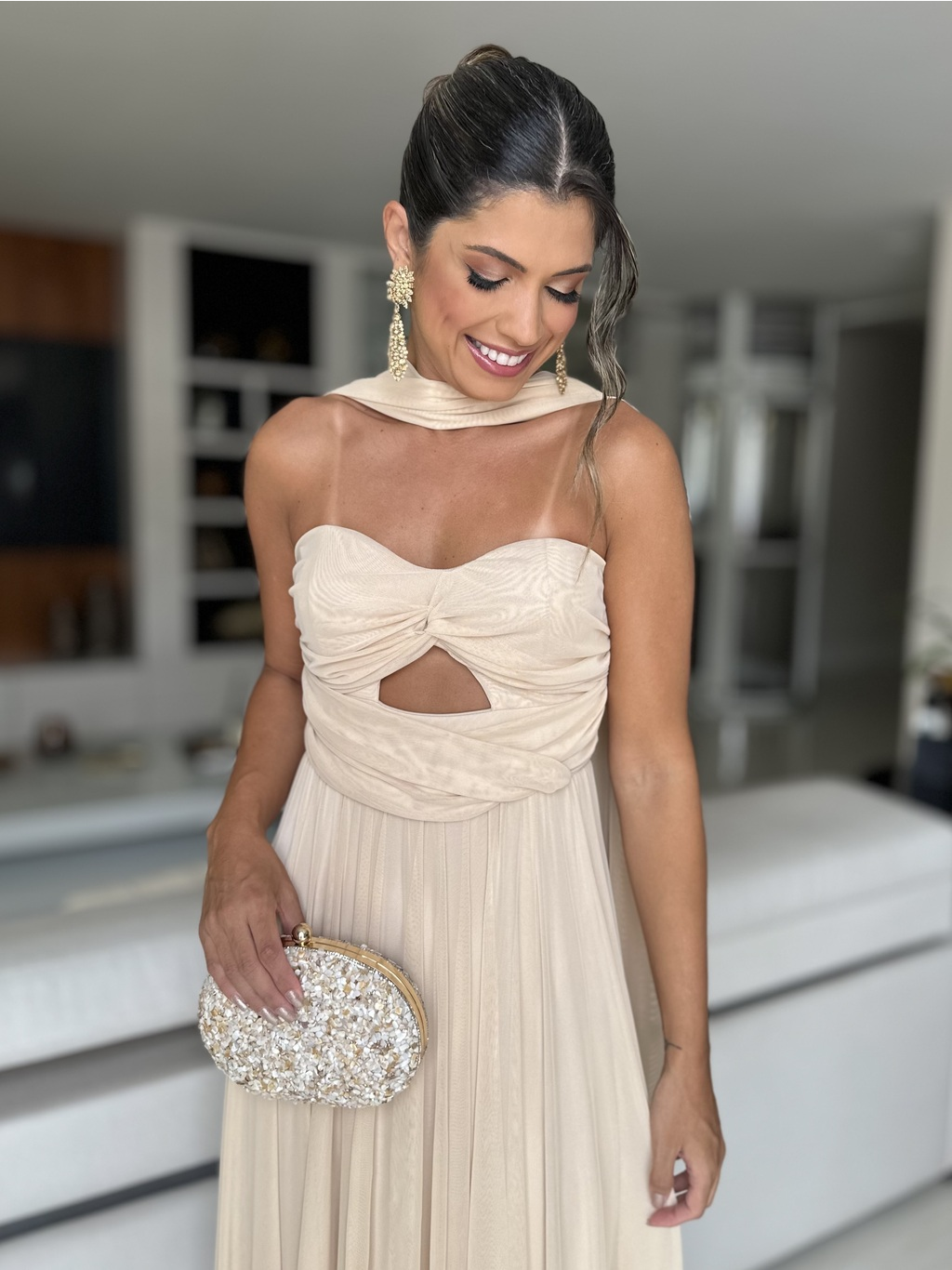 VESTIDO LONGO MÔNACO