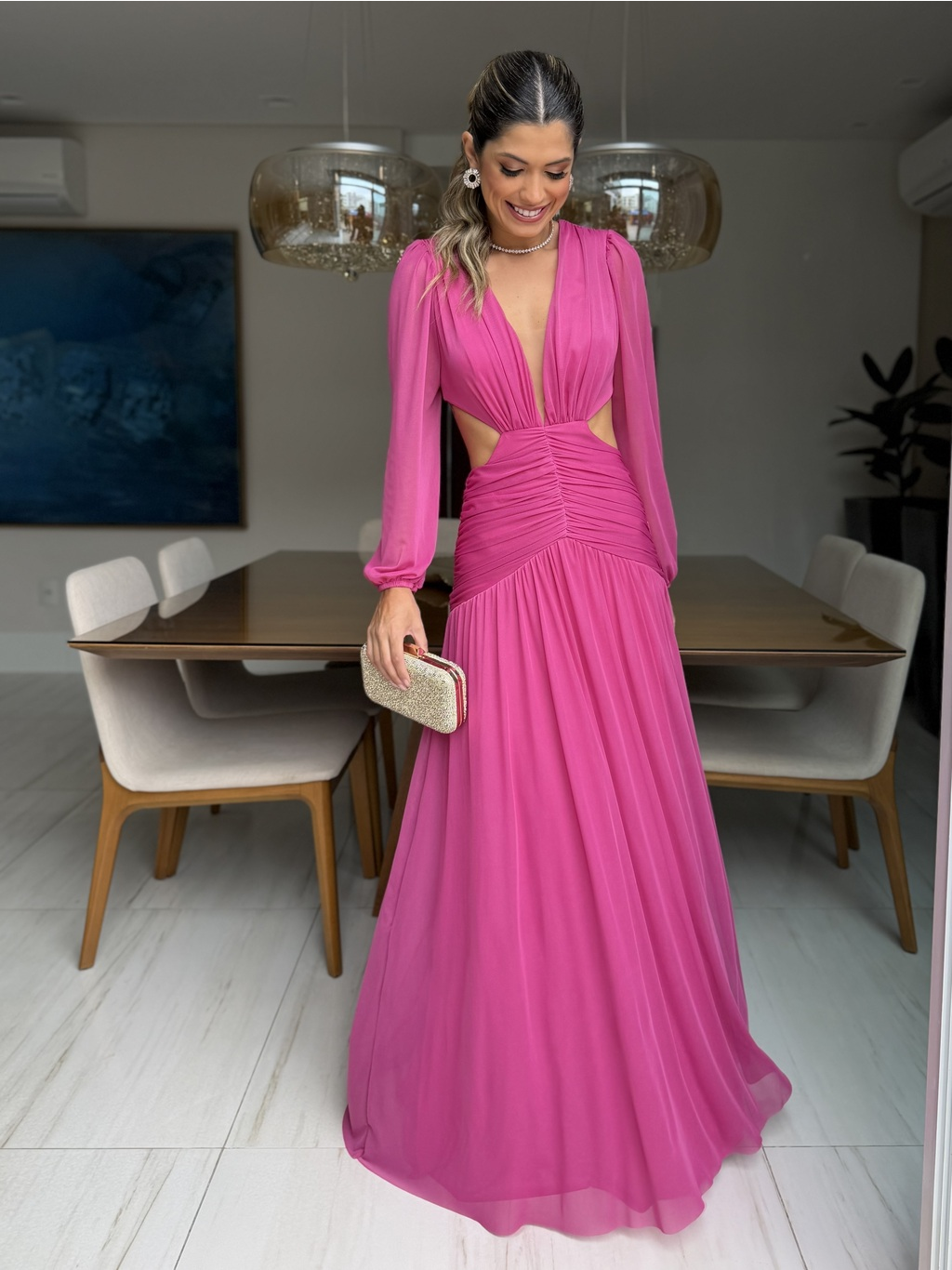 VESTIDO LONGO MILÃO