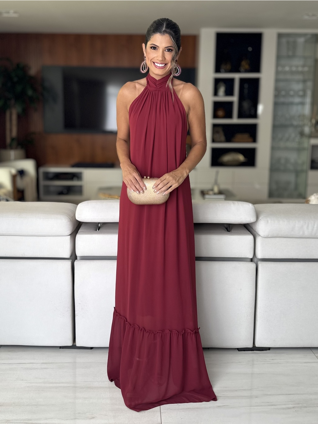 VESTIDO LONGO NORONHA