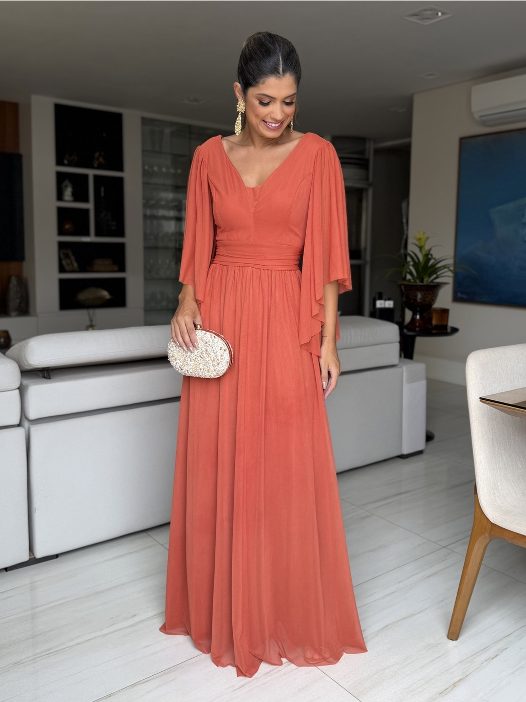 VESTIDO LONGO VICENZA