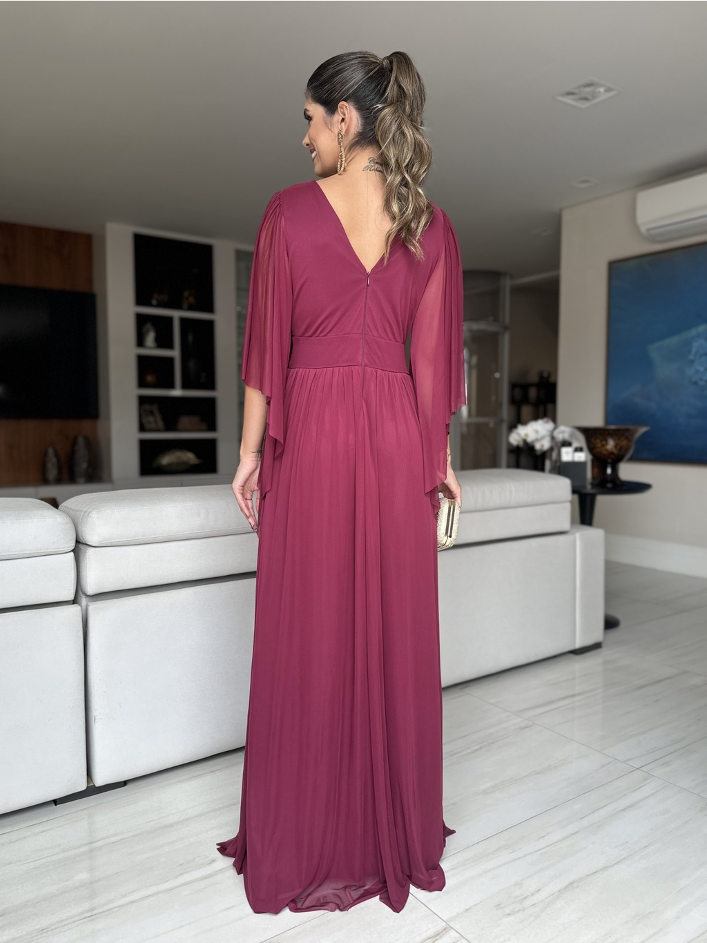 VESTIDO LONGO VICENZA