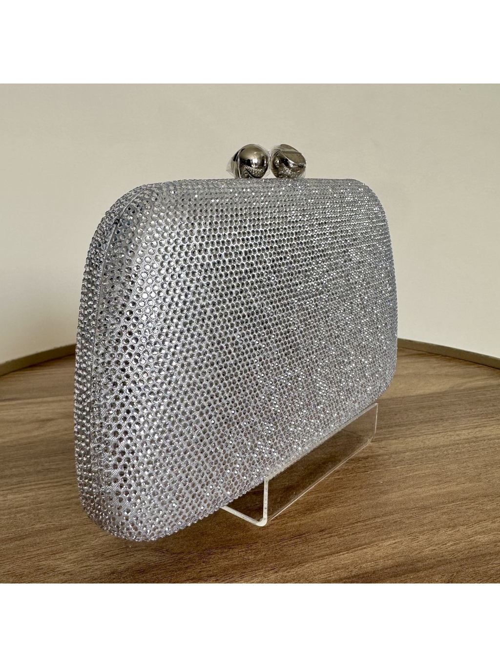 CLUTCH STRASS PRATA