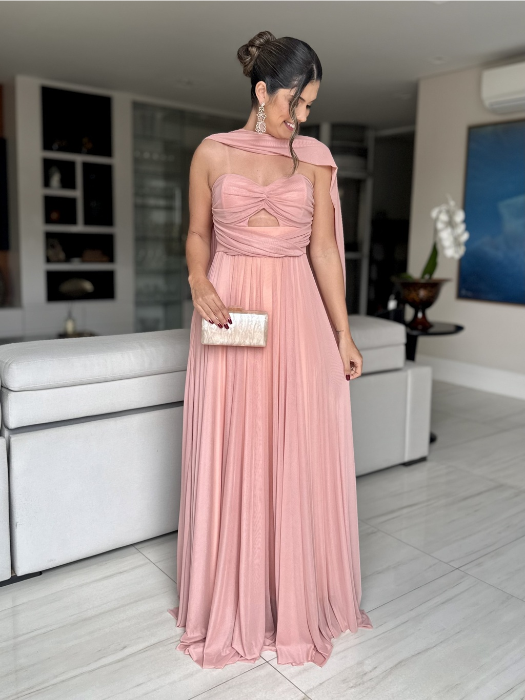 VESTIDO LONGO MÔNACO