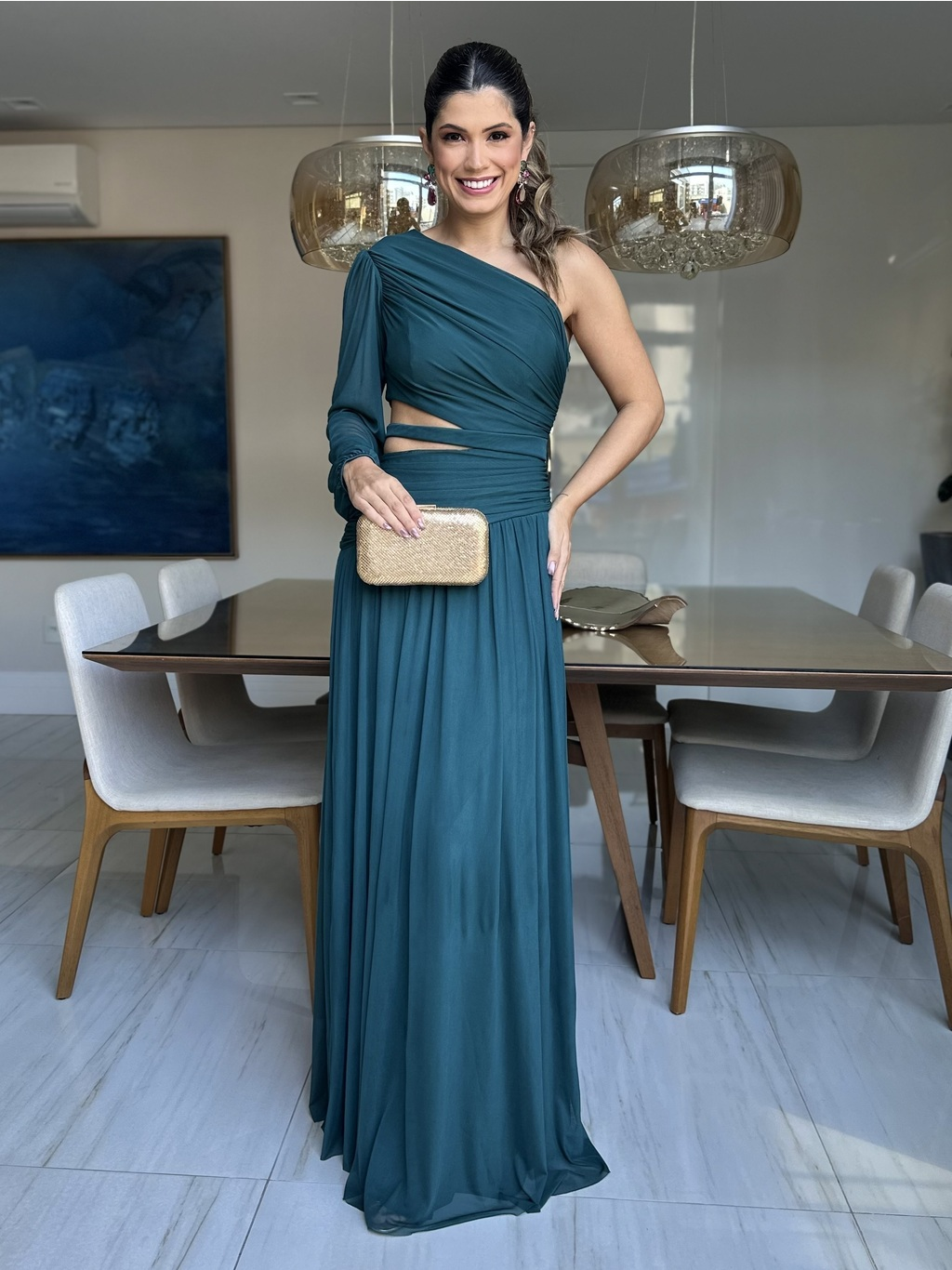VESTIDO LONGO SANTORINI