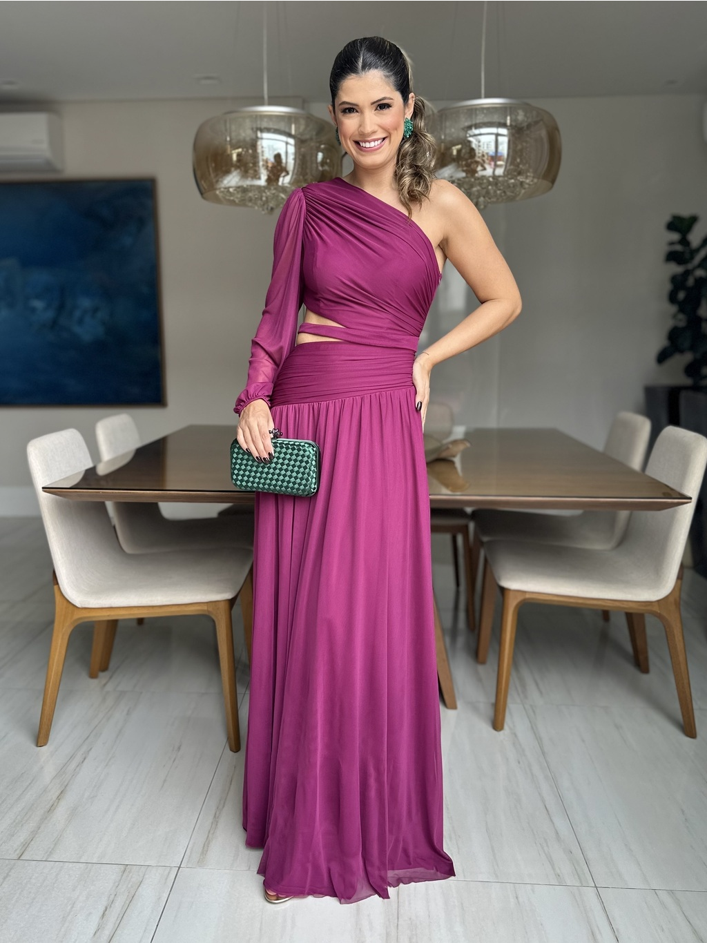 VESTIDO LONGO SANTORINI