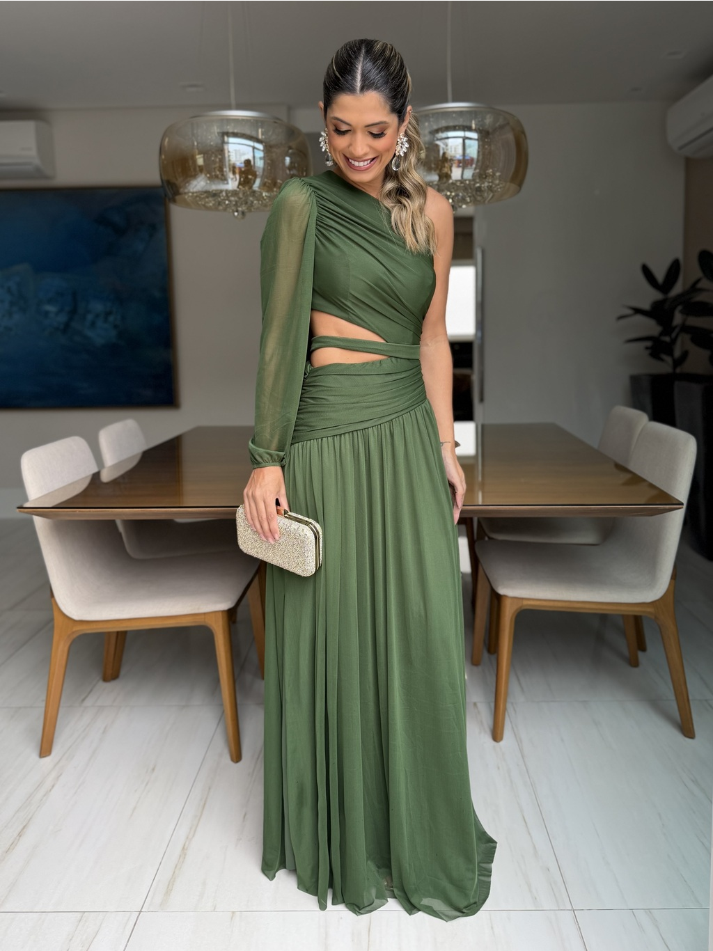 VESTIDO LONGO SANTORINI