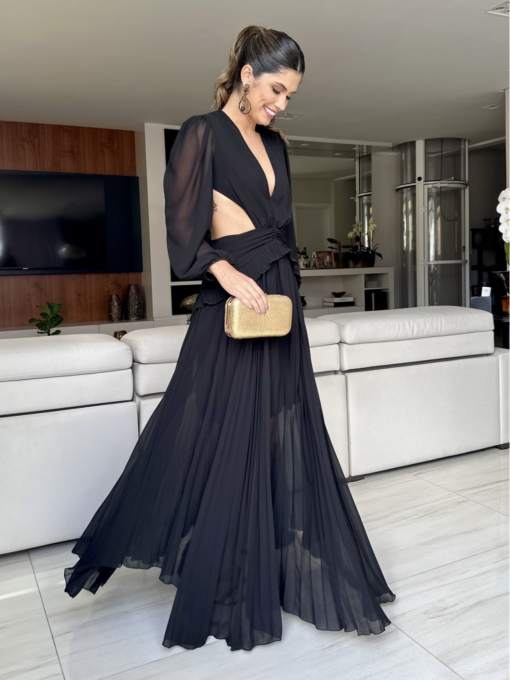 VESTIDO LONGO BEVERLY HILLS