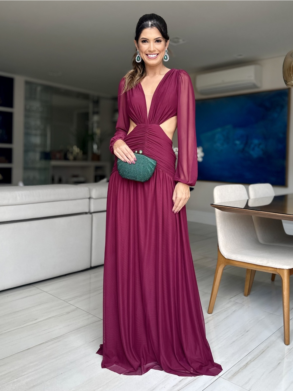 VESTIDO LONGO MILÃO