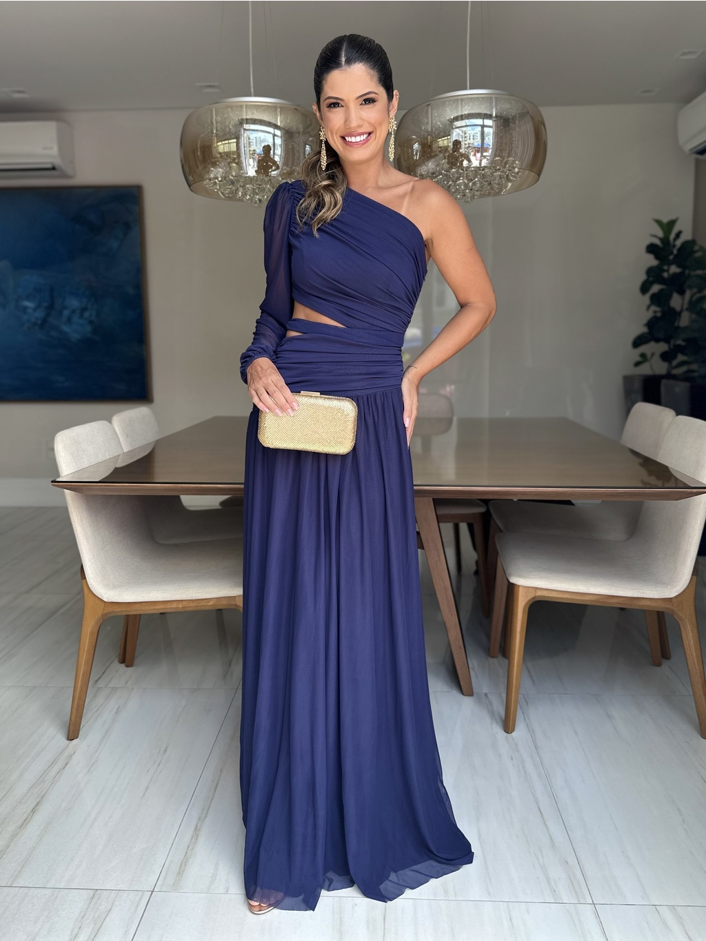 VESTIDO LONGO SANTORINI