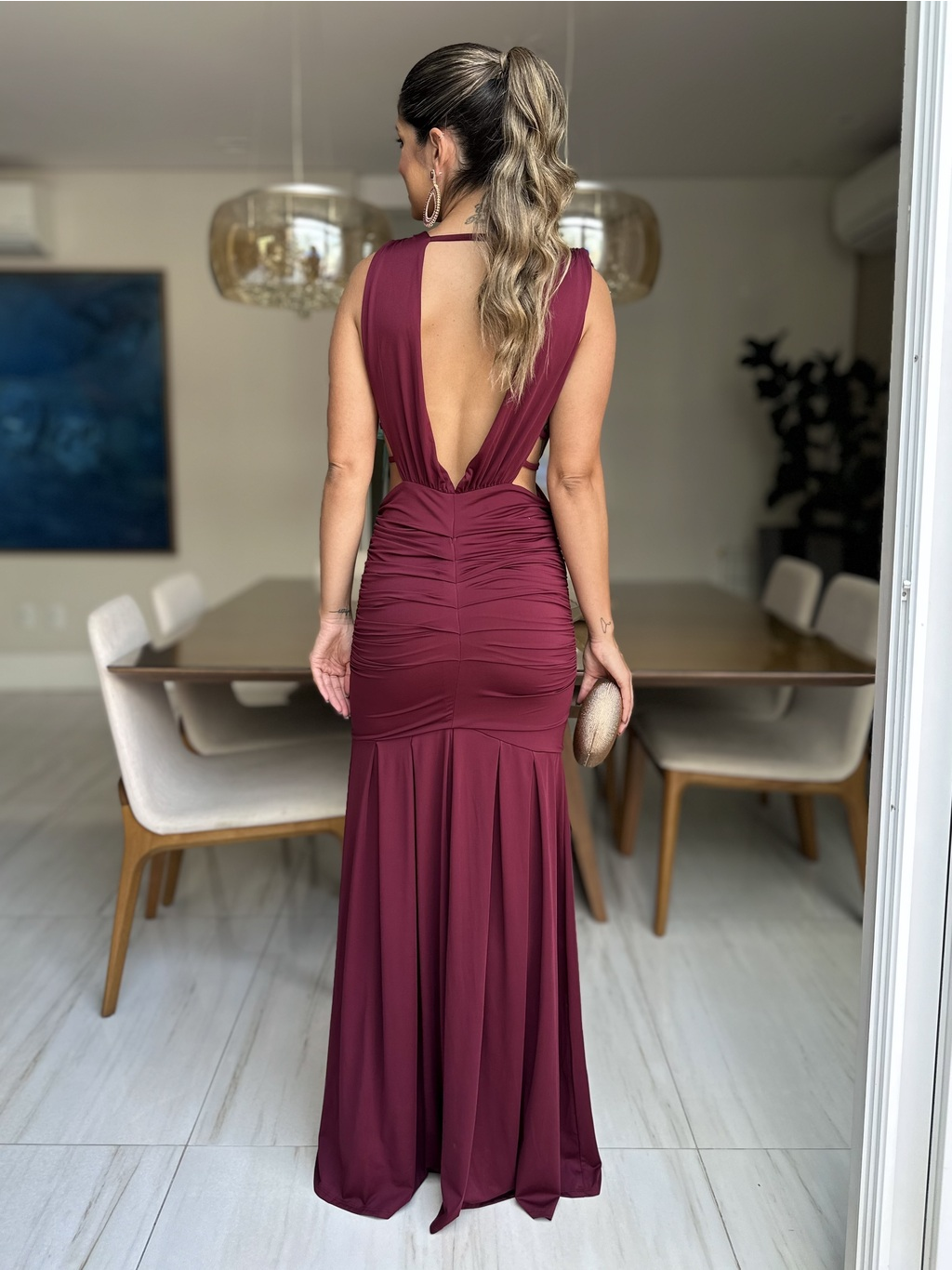 VESTIDO LONGO HAVANA