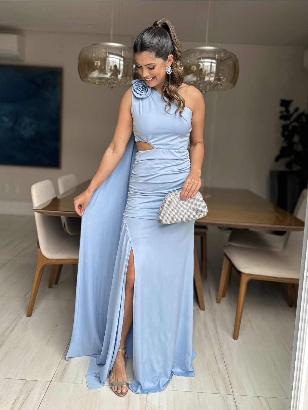 VESTIDO LONGO HOLAMBRA